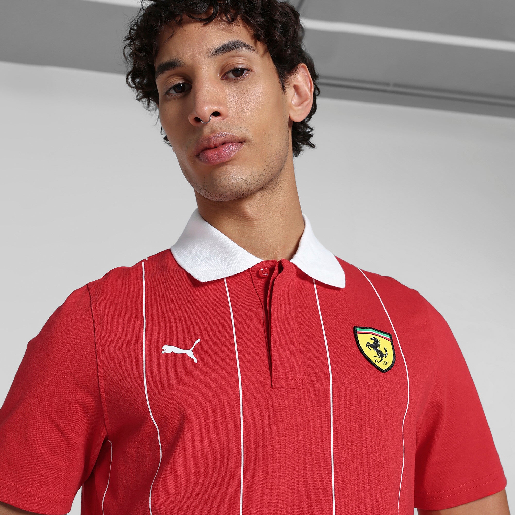 PUMA x Ferrari Race Premium Men's Motorsport Polo