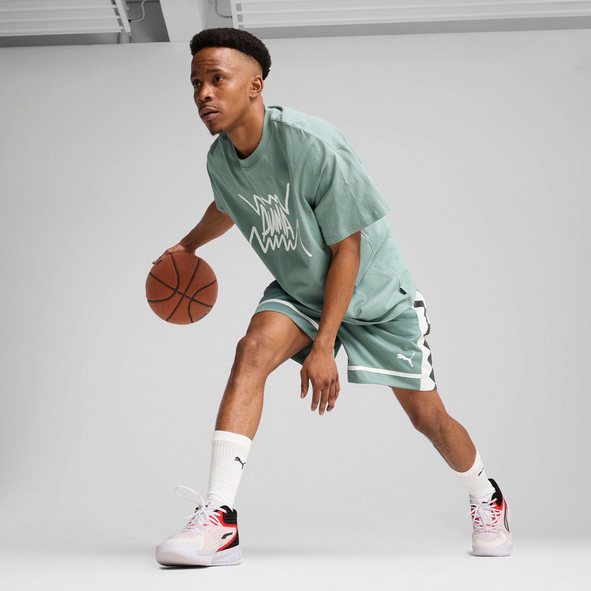 PUMA Jaws Core Basketball Tee Men