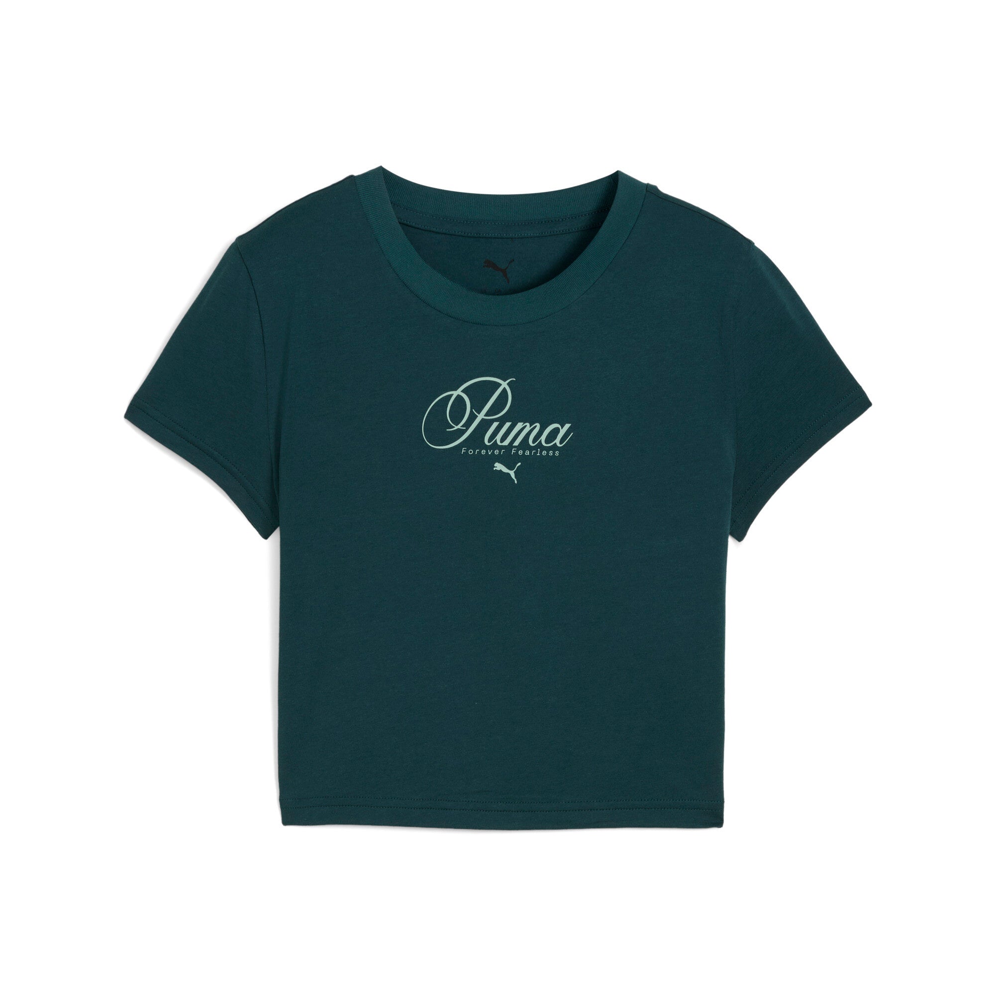PUMA Graphic Script Baby Tee