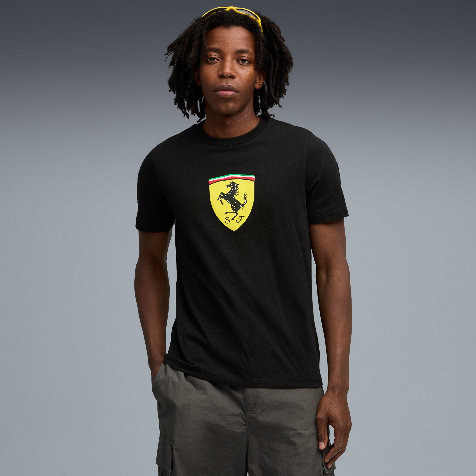 PUMA x Scuderia Ferrari Sportswear Coloured Shield Tee Men