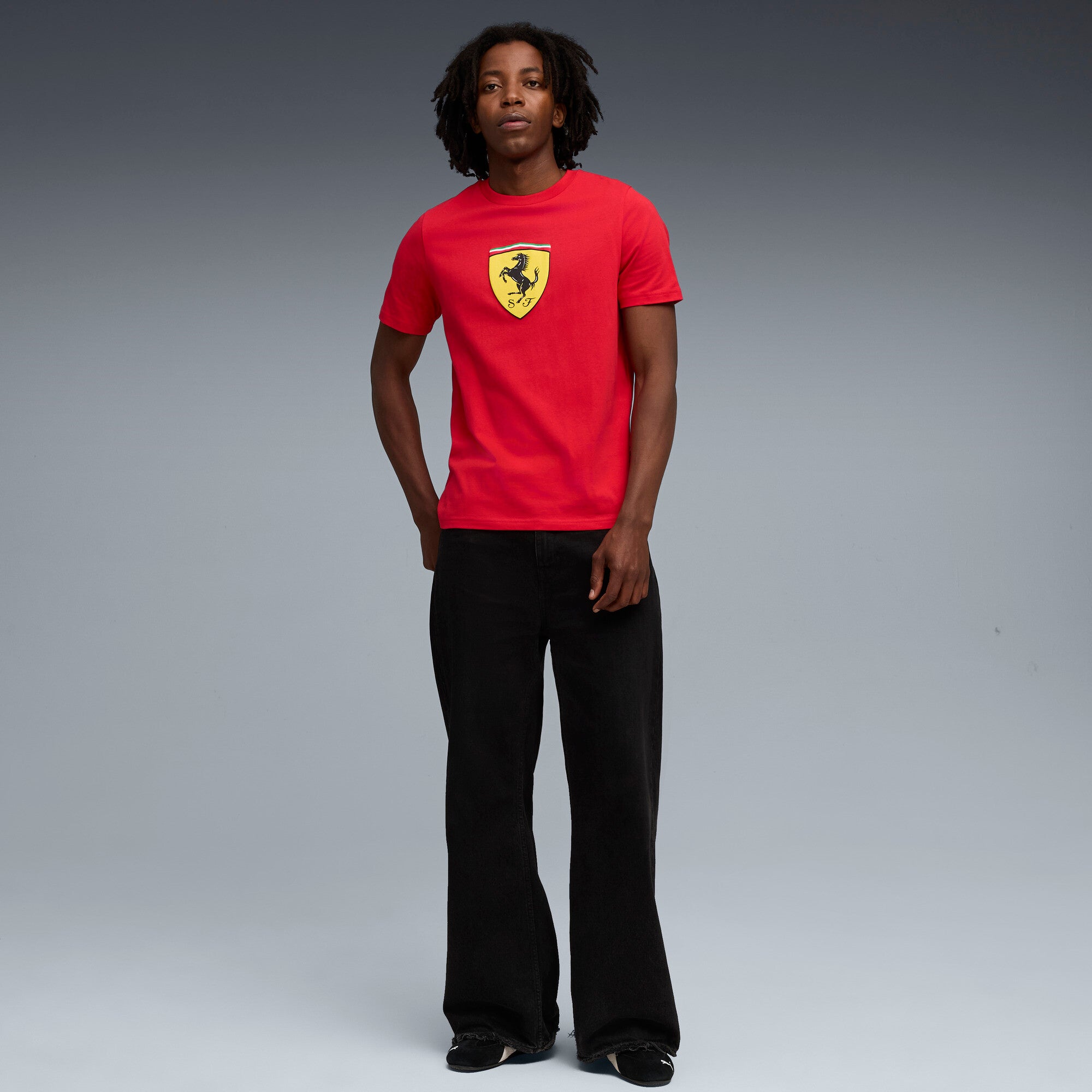 PUMA x Scuderia Ferrari Sportswear Coloured Shield Tee Men