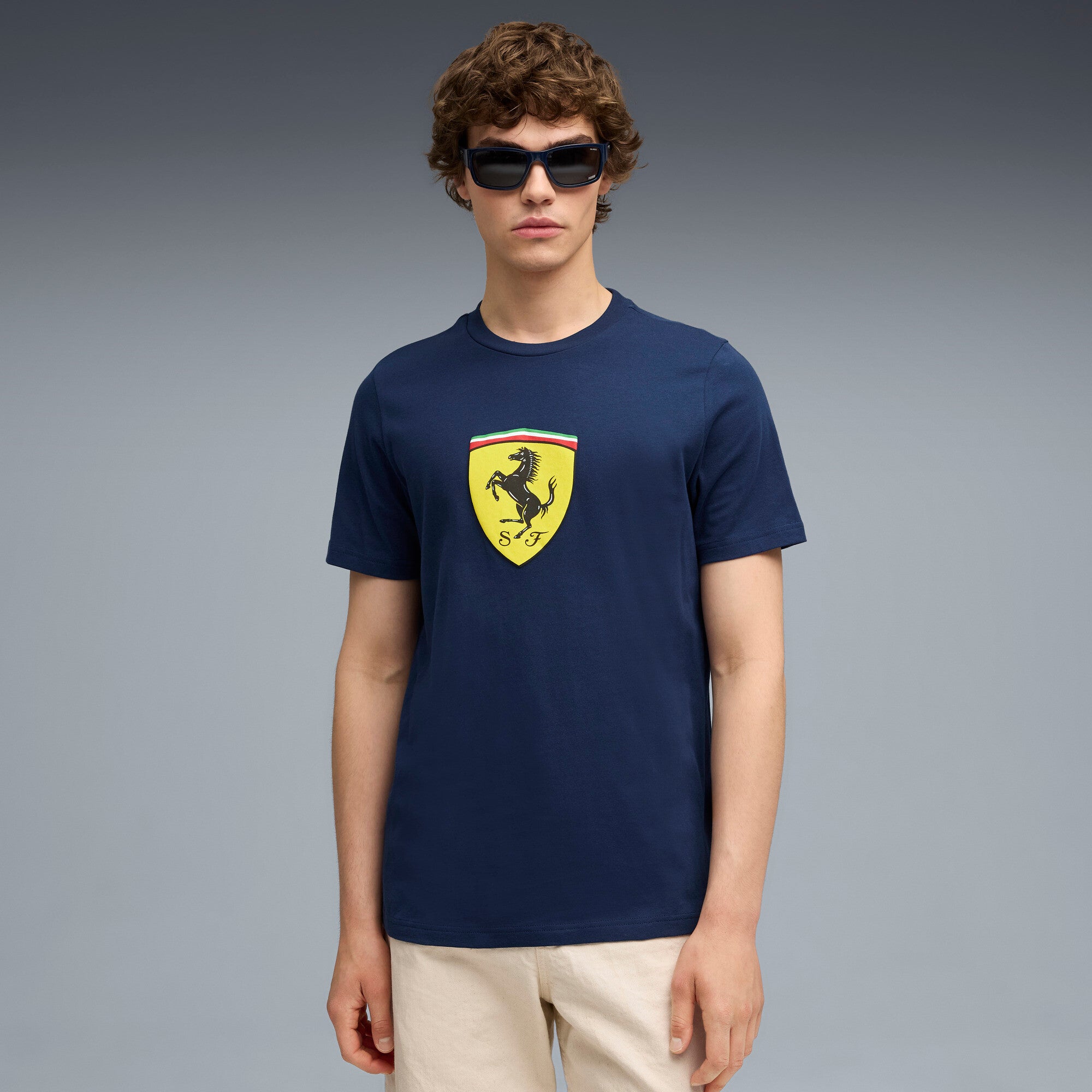 PUMA x Scuderia Ferrari Sportswear Coloured Shield Tee Men