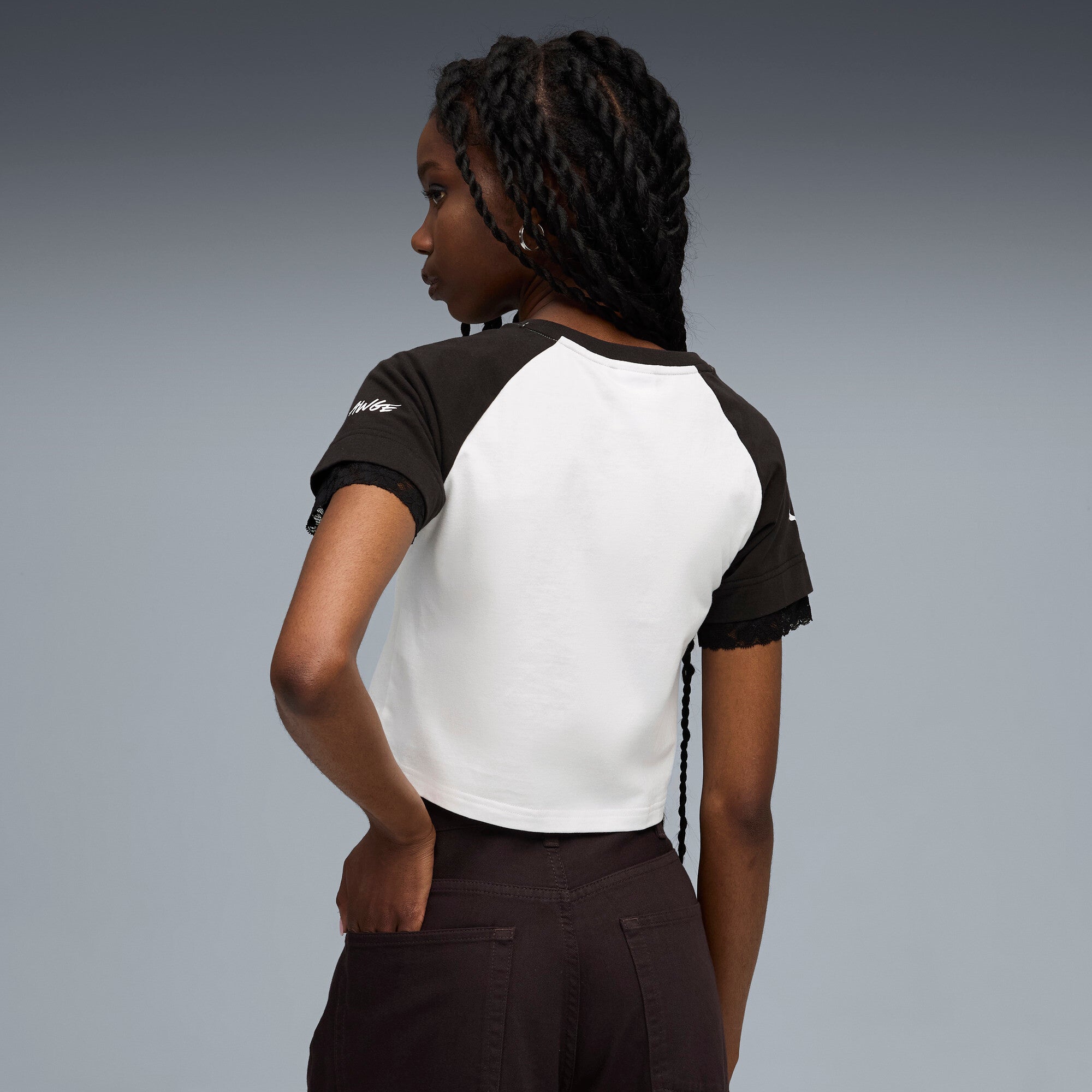 A$AP ROCKY x PUMA Women's Flacko Smile Baby Tee
