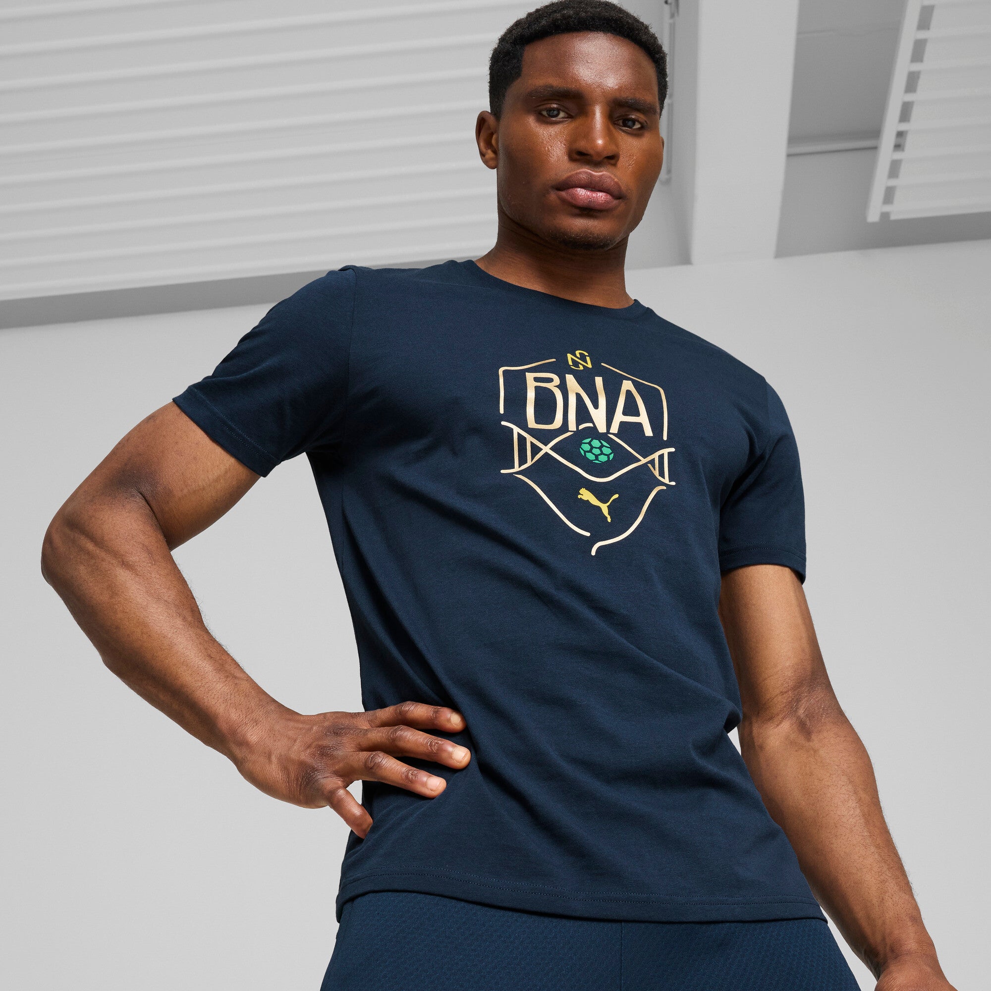 PUMA x Neymar JR "BNA" Logo Tee Men