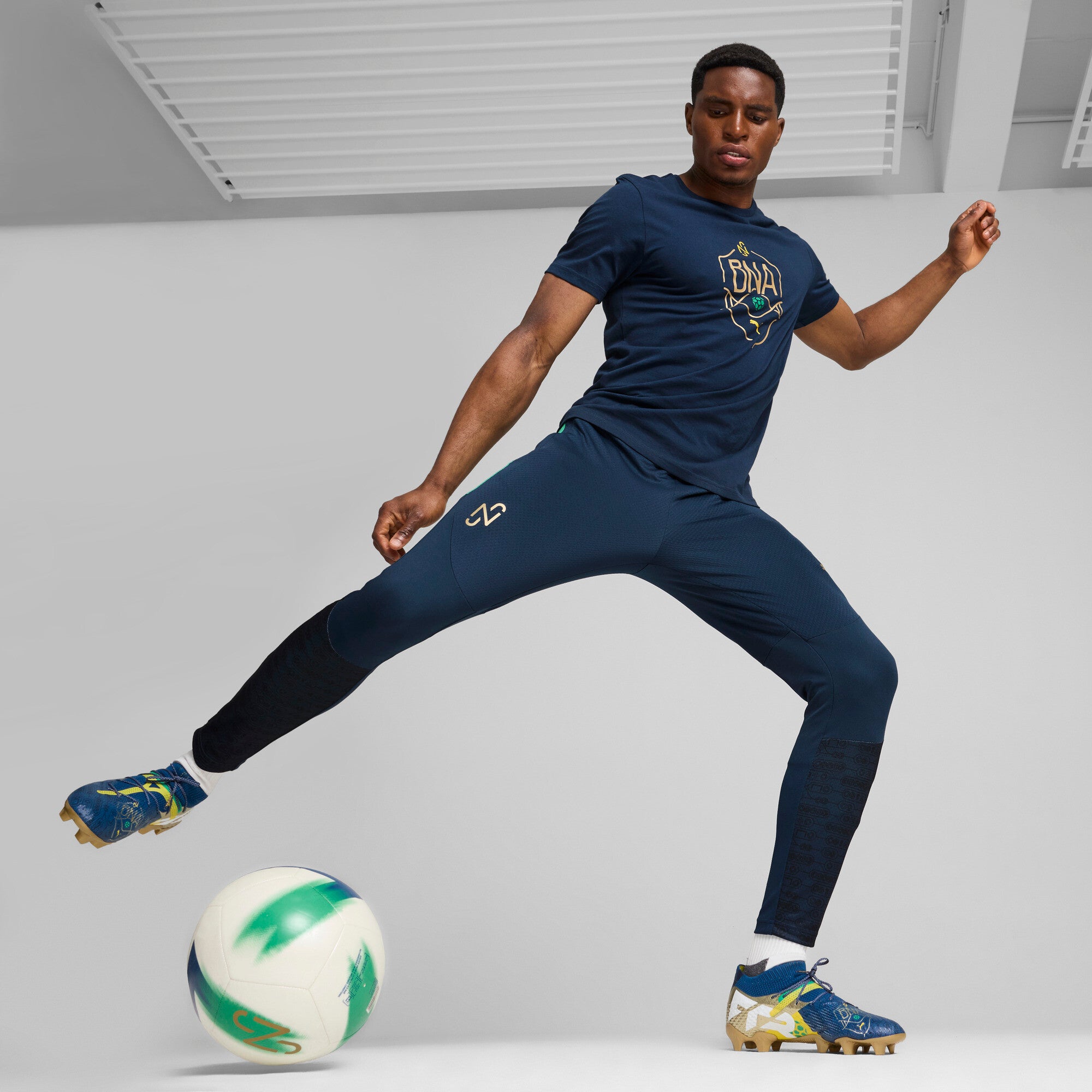 PUMA x Neymar JR "BNA" Logo Tee Men