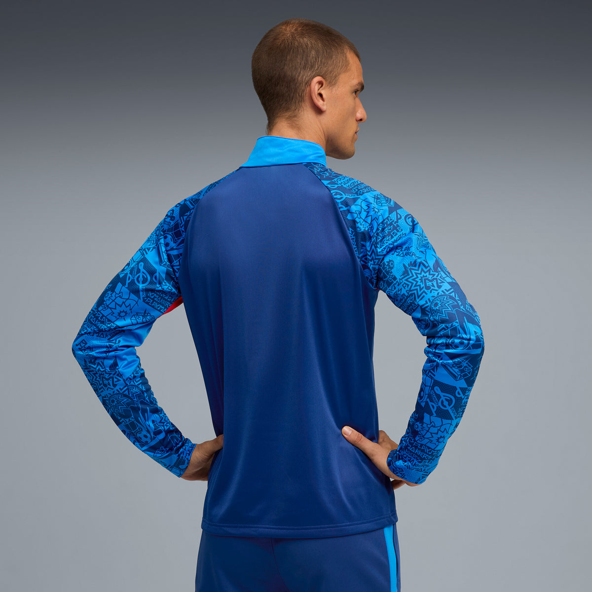 PUMA Neymar Jr Playmaker Quarter-Zip Football Top Men
