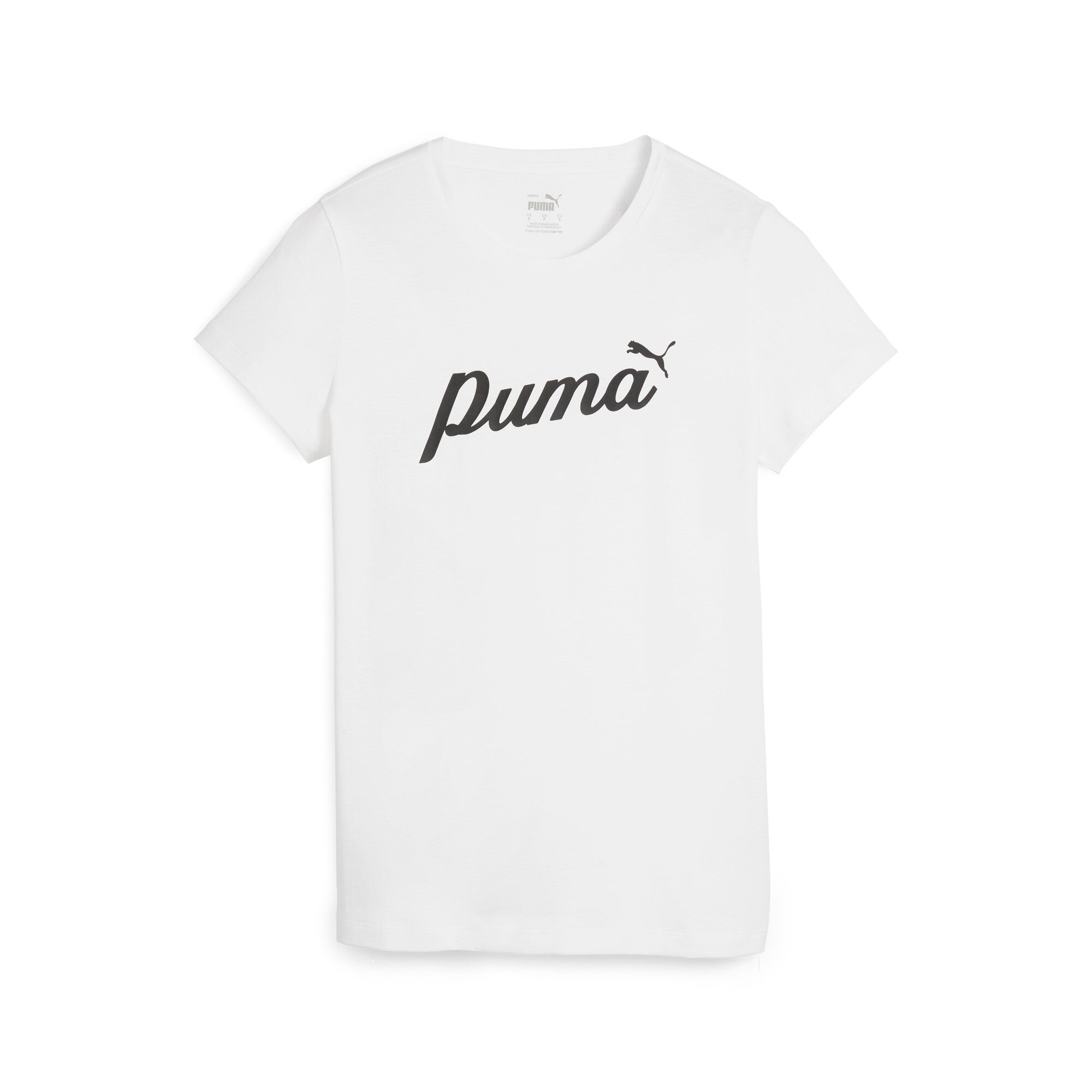 PUMA ESS+ Script Women's Tee