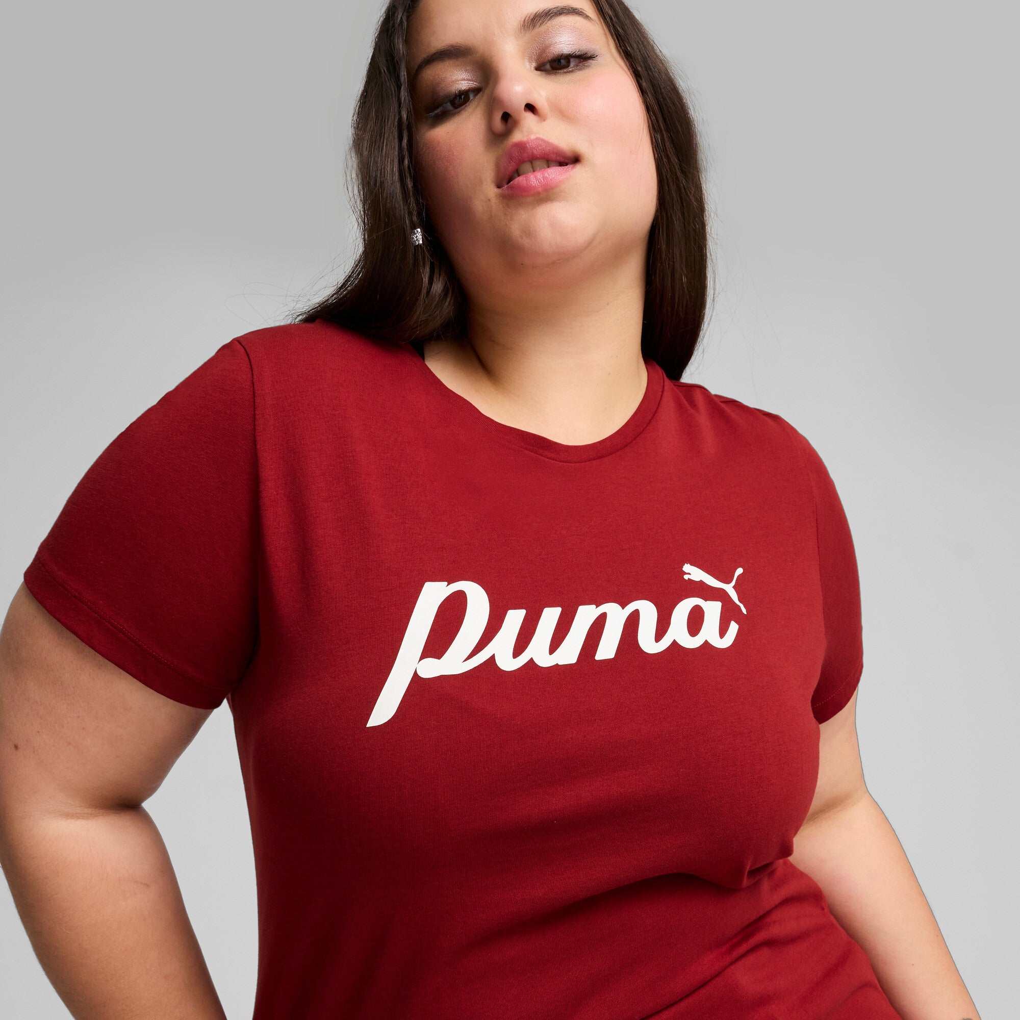 PUMA ESS+ Script Women's Tee