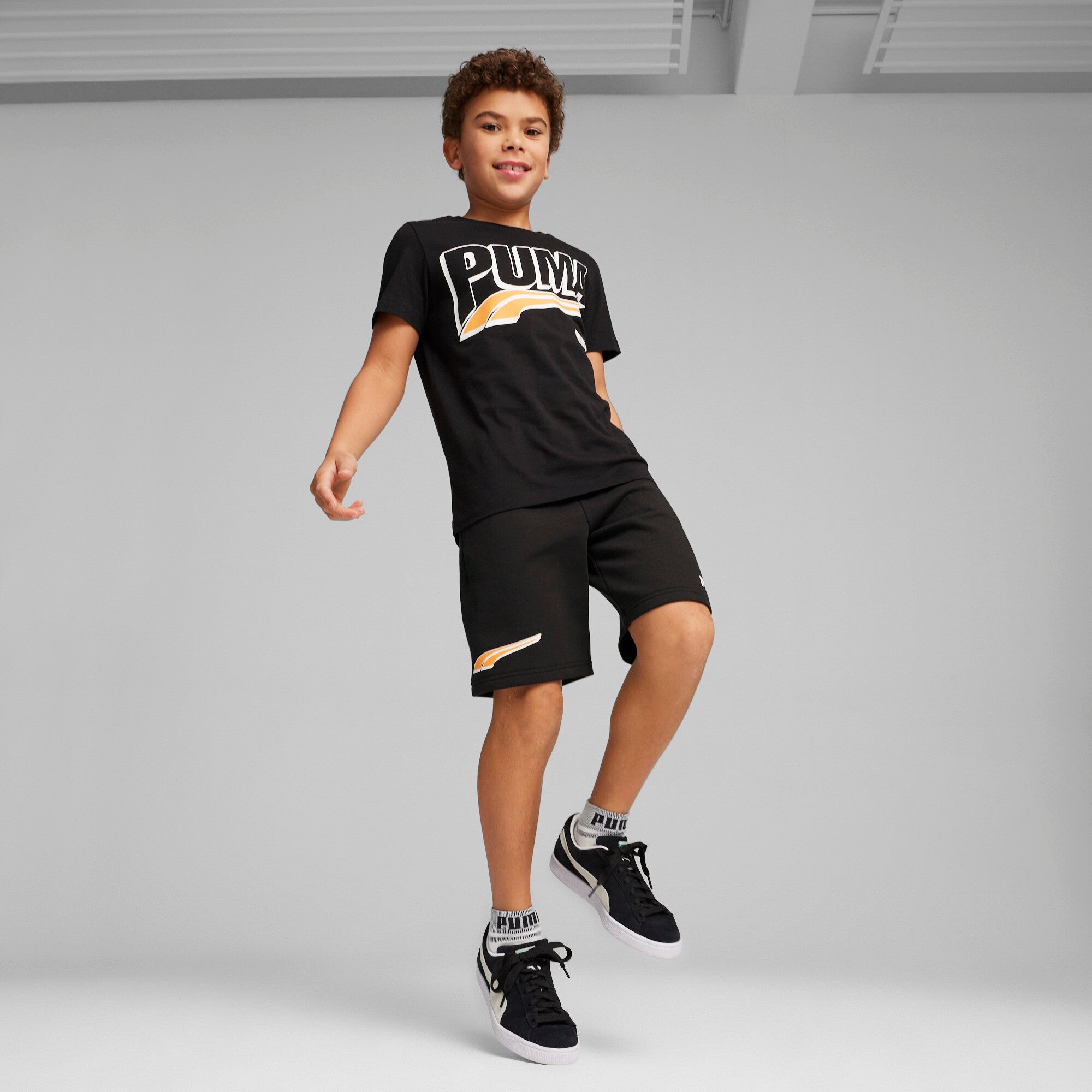 PUMA Essentials+ MID 90s Boys' Training Shorts