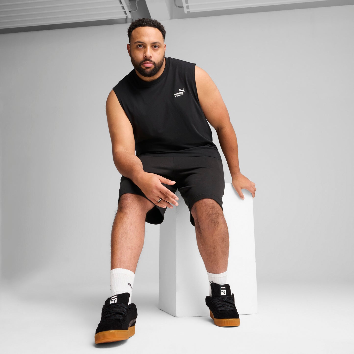 PUMA Essentials No. 1 Logo Sleeveless Tee Men