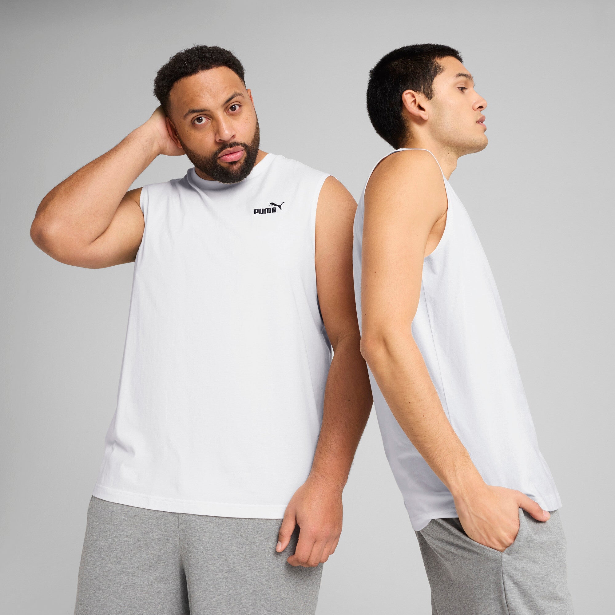 PUMA Essentials No. 1 Logo Sleeveless Tee Men