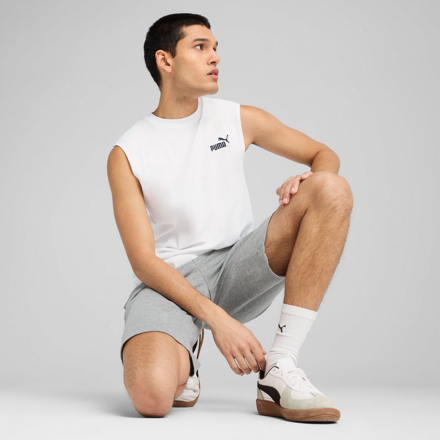 PUMA Essentials No. 1 Logo Sleeveless Tee Men