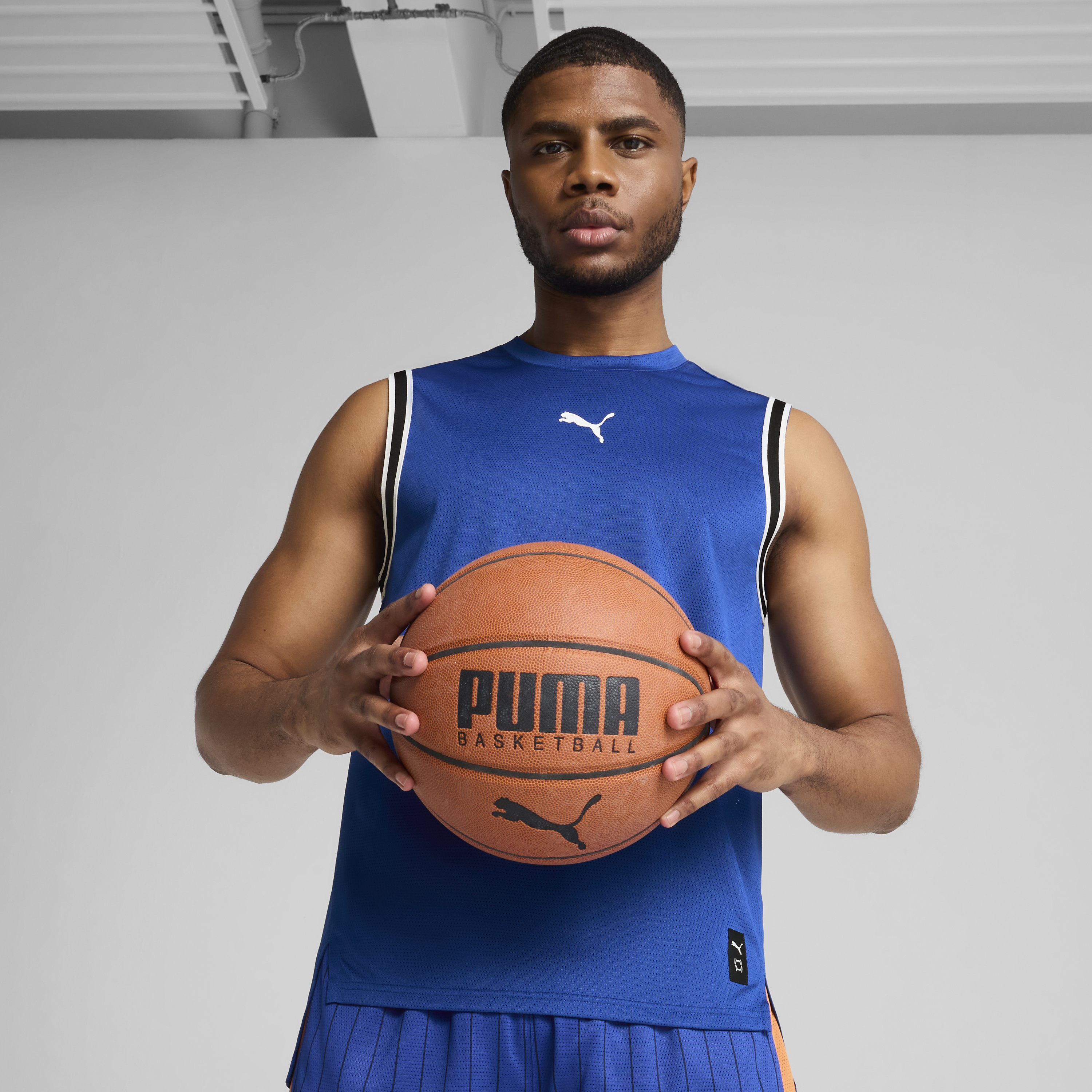 PUMA Winning Shot Men's Mesh Basketball Tank