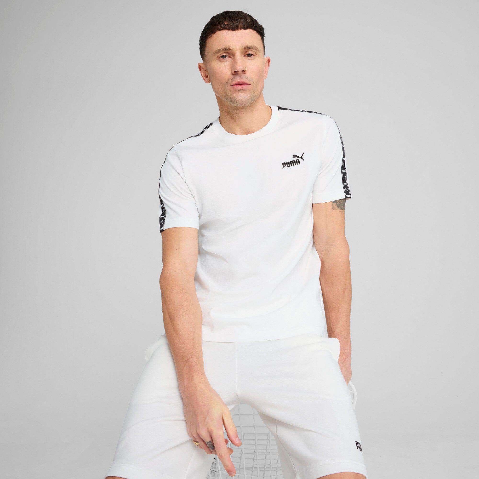 PUMA Men's Essentials Tape Tee