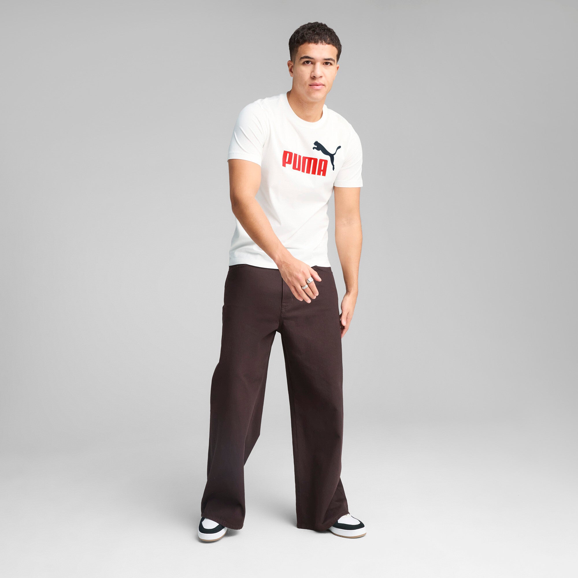 PUMA Men's Essentials 2 Colour No. 1 Logo Polo Shirt