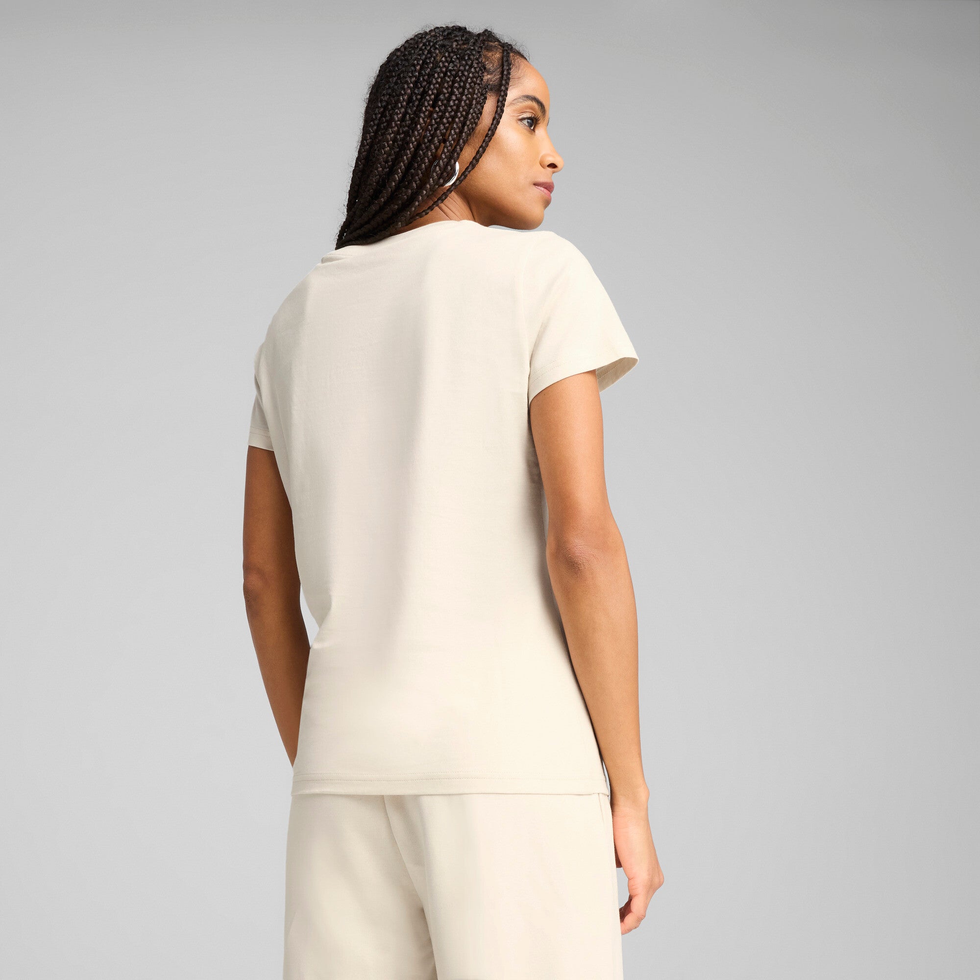 PUMA Essentials SCRIPT Tee Women