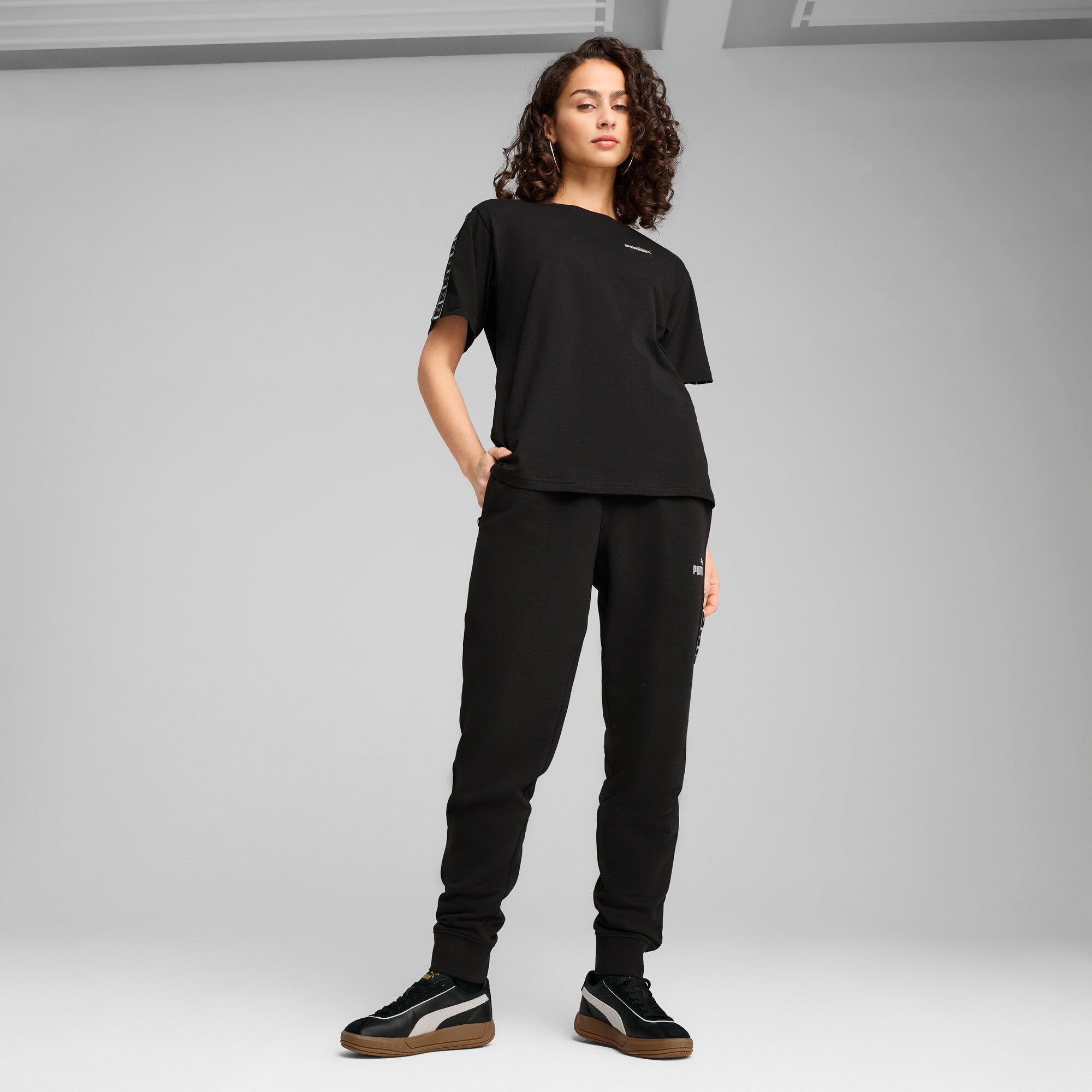 PUMA Essentials Tape Relaxed Tee Women