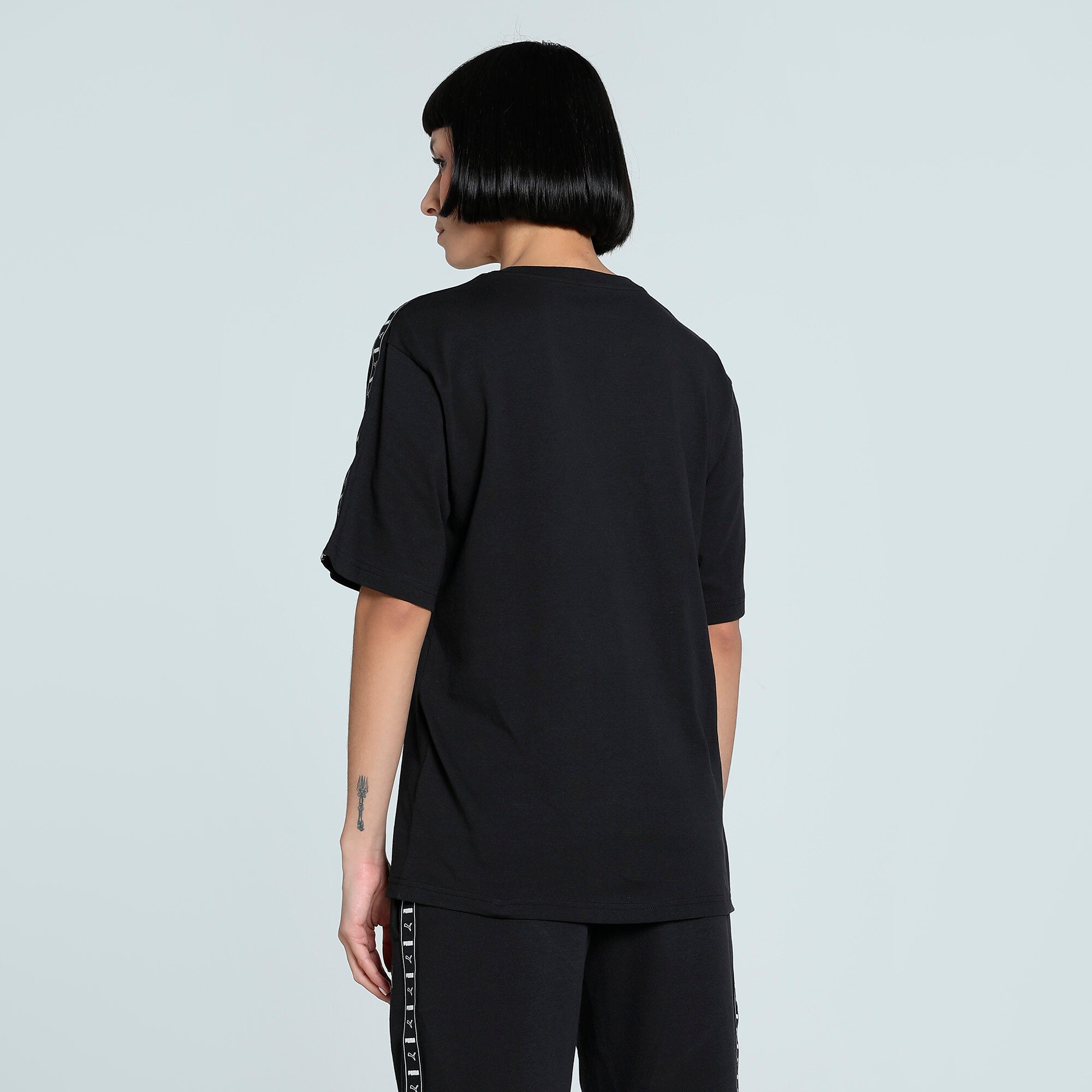 PUMA Essentials Tape Relaxed Tee Women