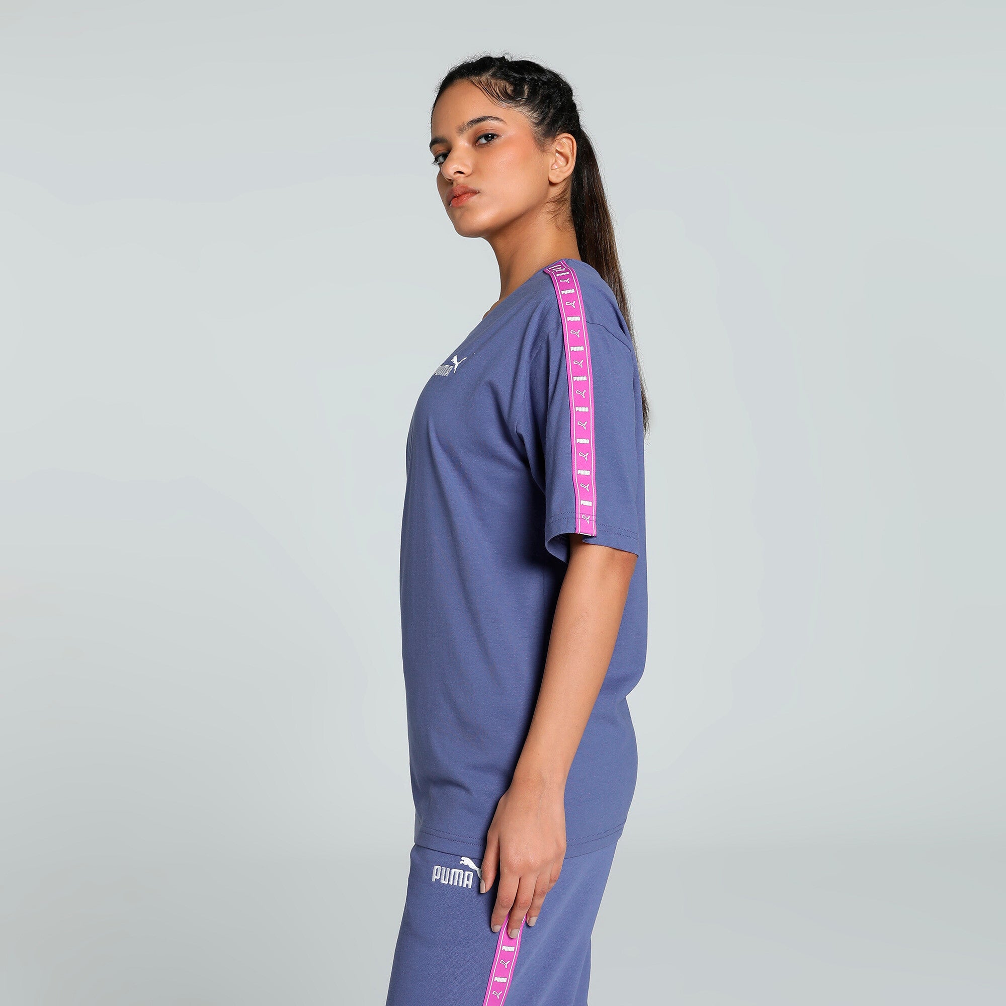 PUMA Essentials Tape Relaxed Tee Women
