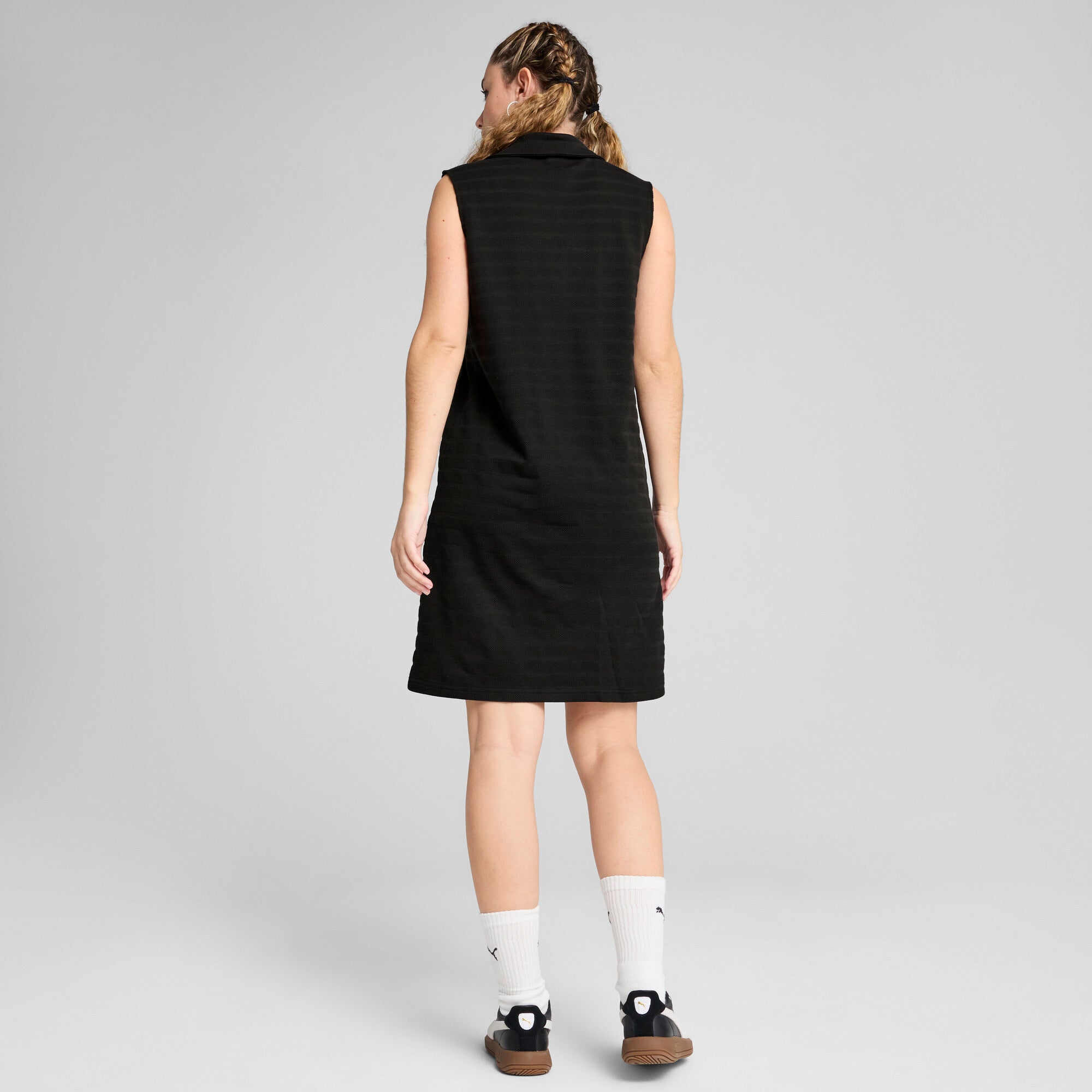 PUMA Essentials Elevated Relaxed Structured Sleeveless Dress Women