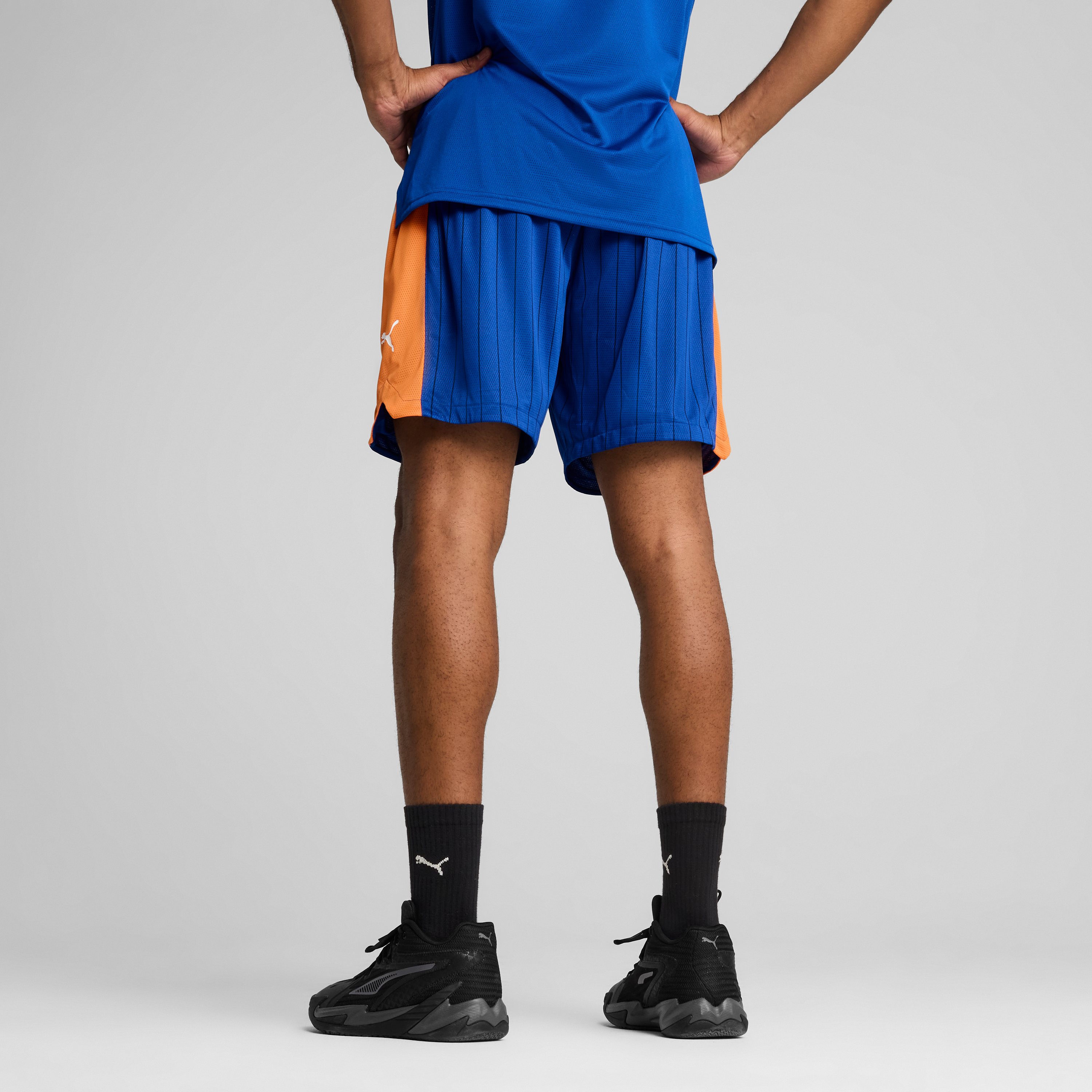 PUMA Rival Rage Heritage All-Over Print Shorts Men