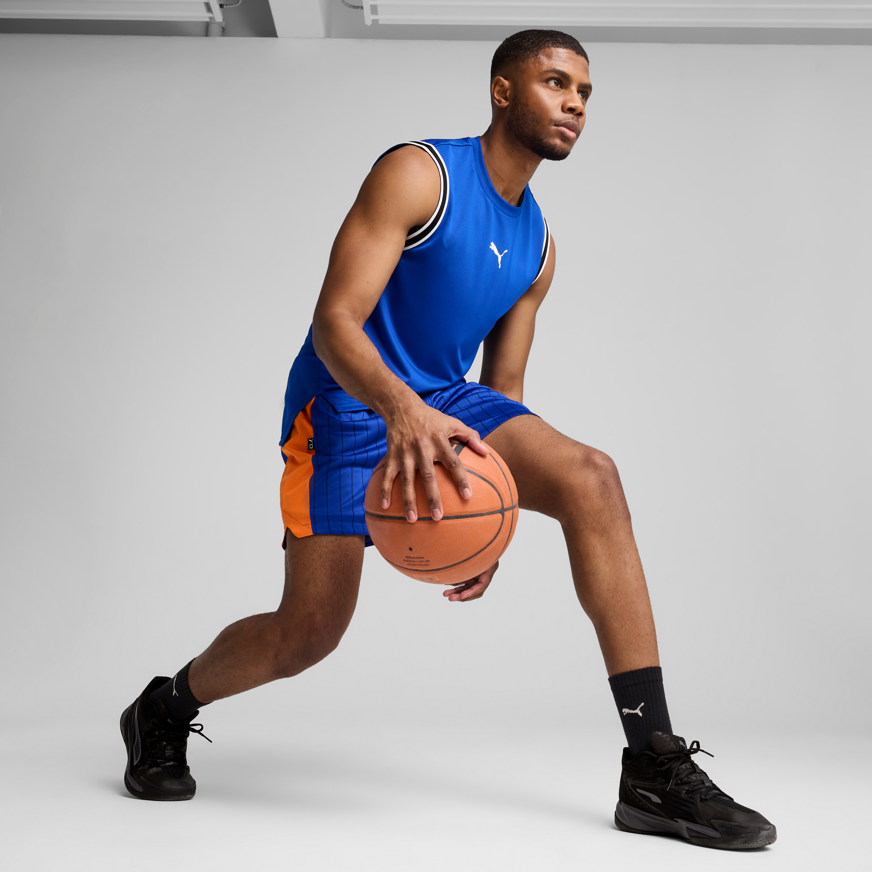 PUMA Rival Rage Heritage All-Over Print Shorts Men