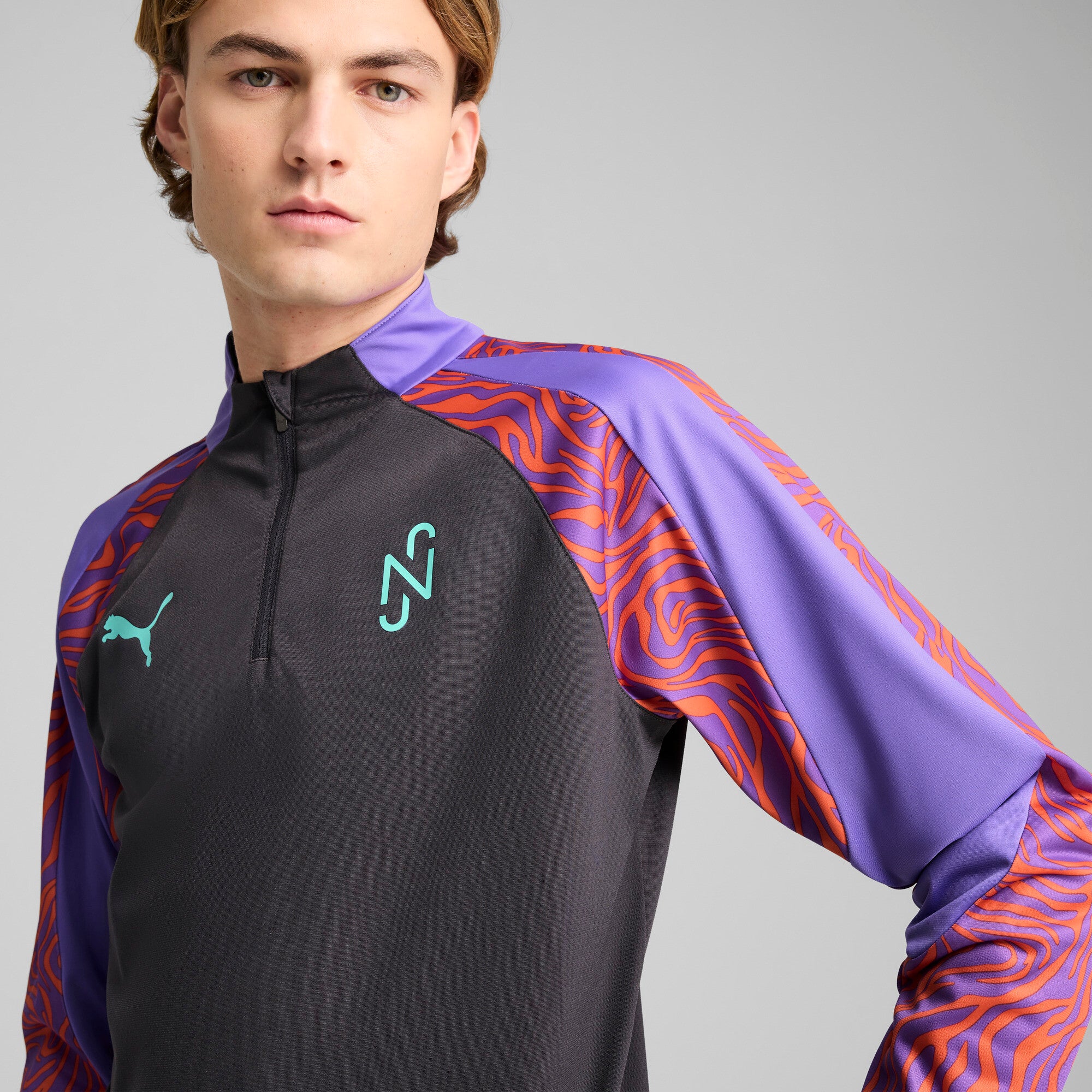 PUMA x NEYMAR Creativity Men's Quarter-Zip Soccer Top