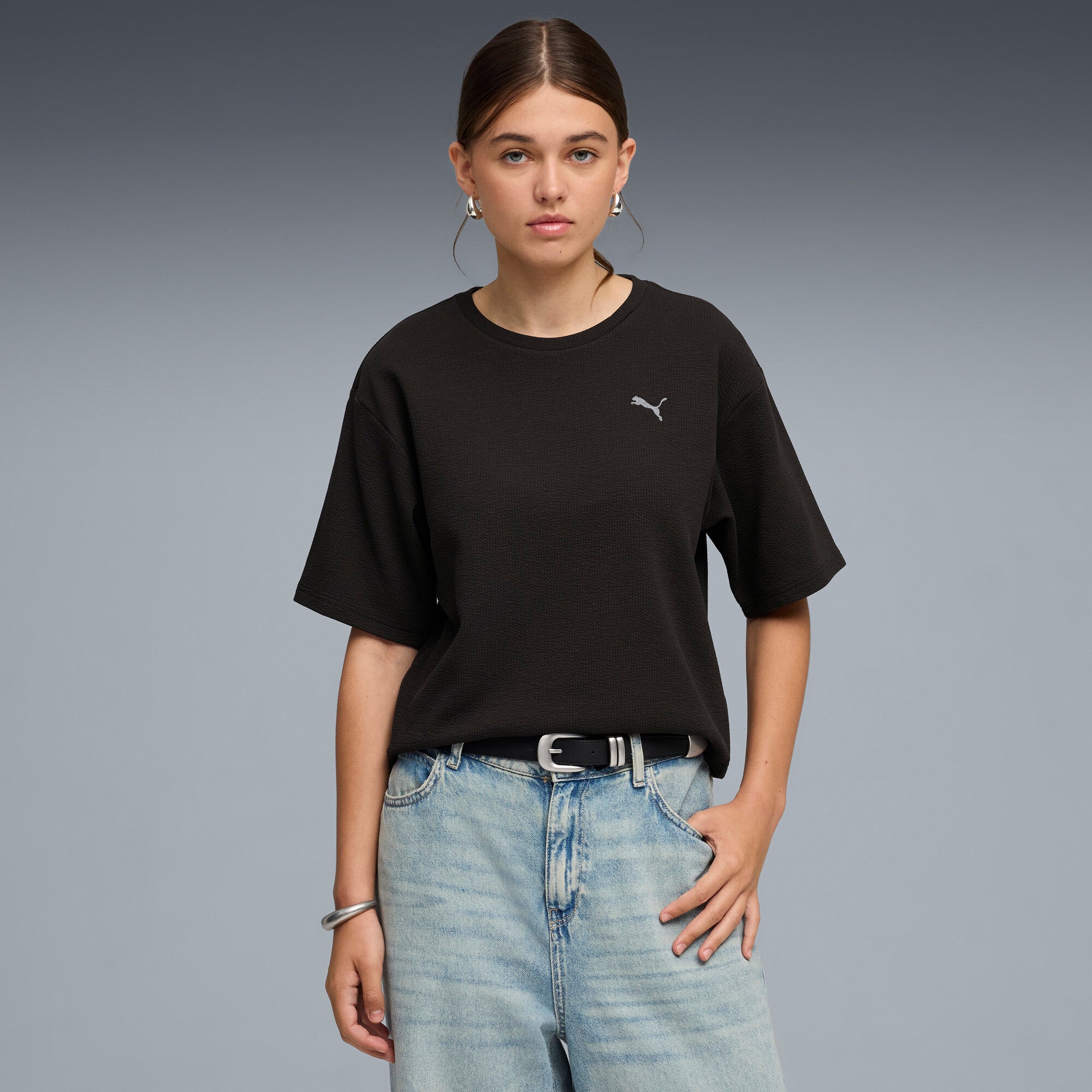 PUMA Essentials Elevated Women's Relaxed Tee