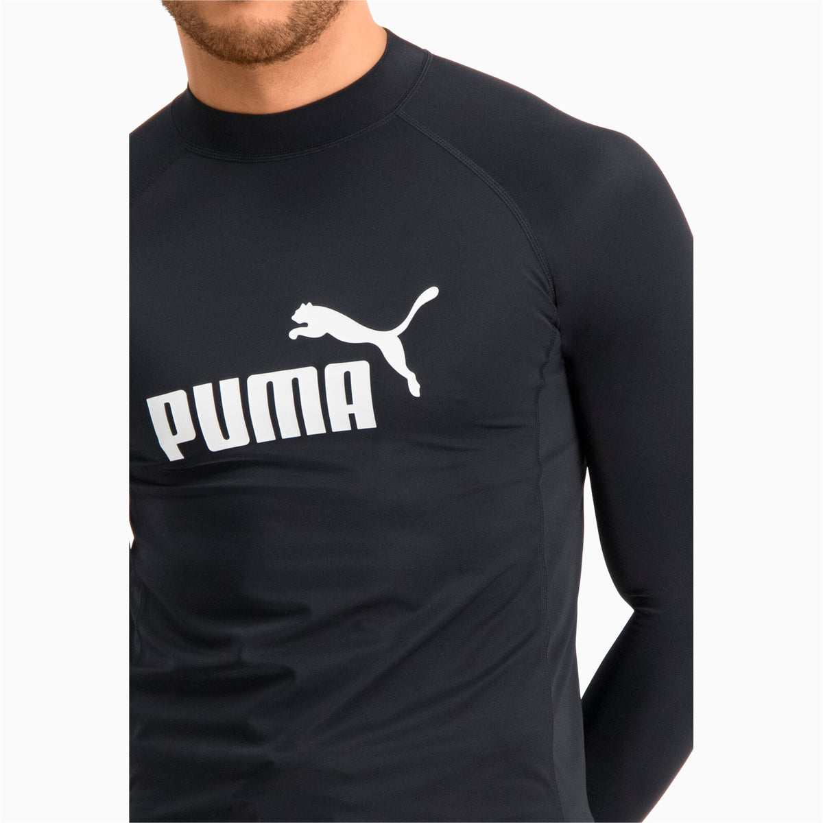 PUMA Swim Men Long Sleeve Rash Guard