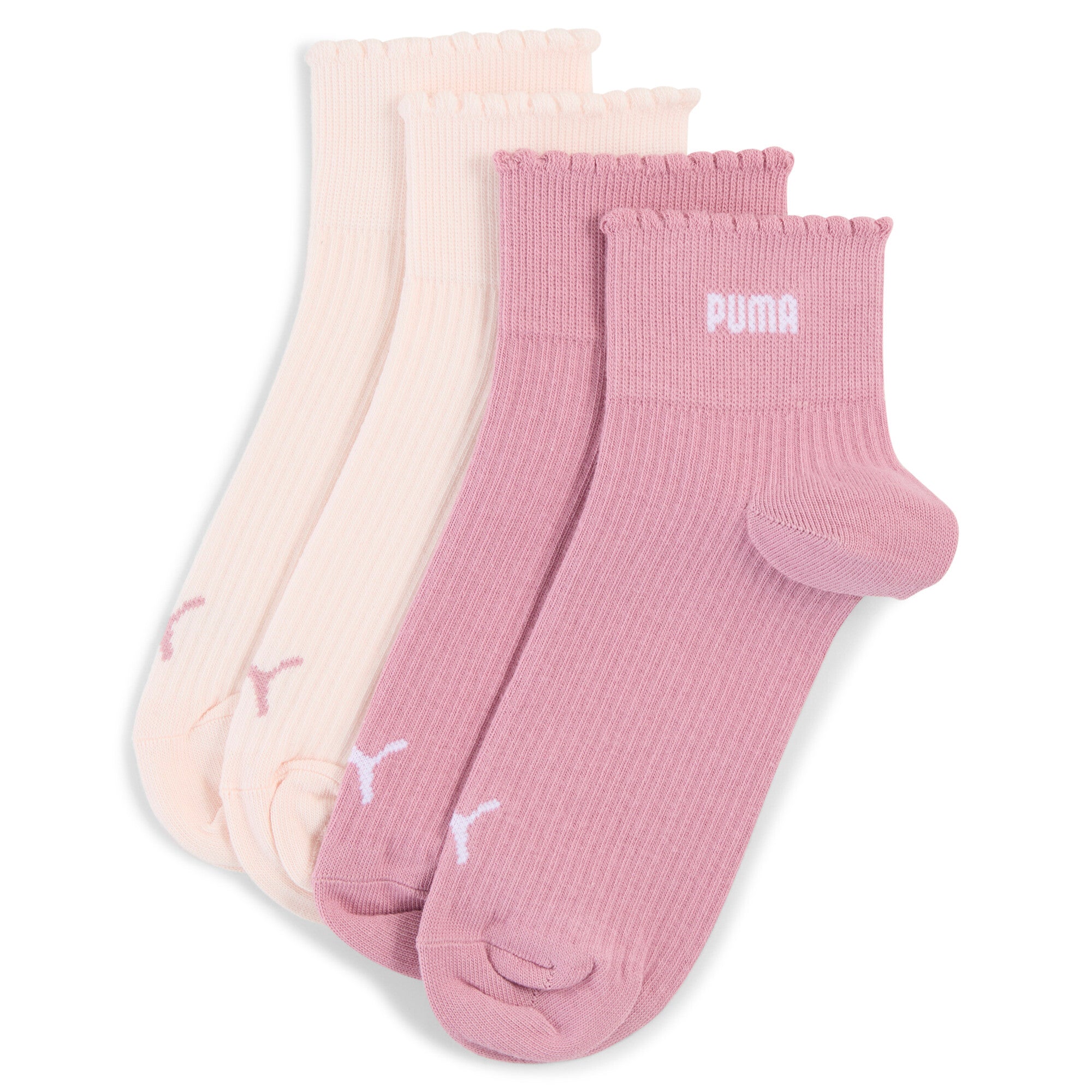 PUMA Women's Quarter Socks (2-Pack)
