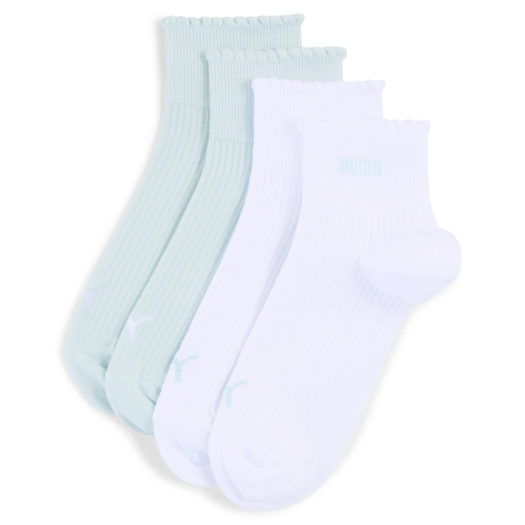 PUMA Women's Quarter Socks (2-Pack)