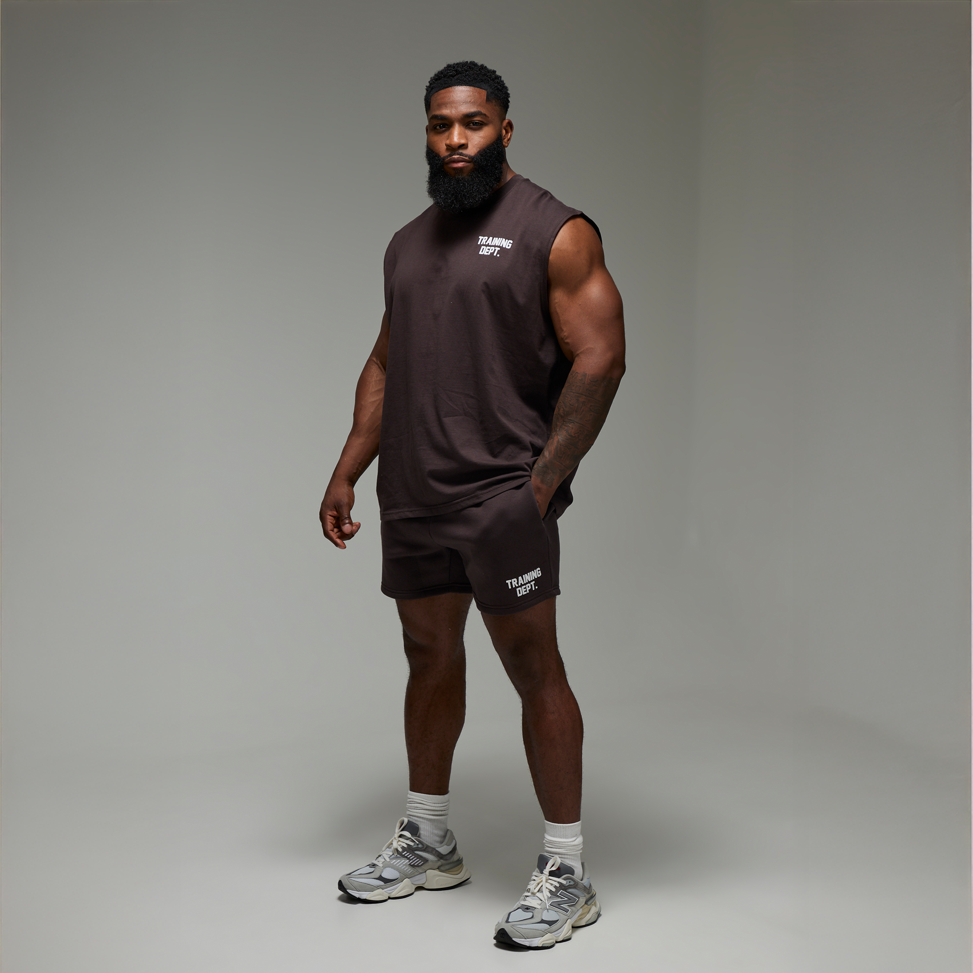 BOOHOOMAN Training Dept Oversized Tank