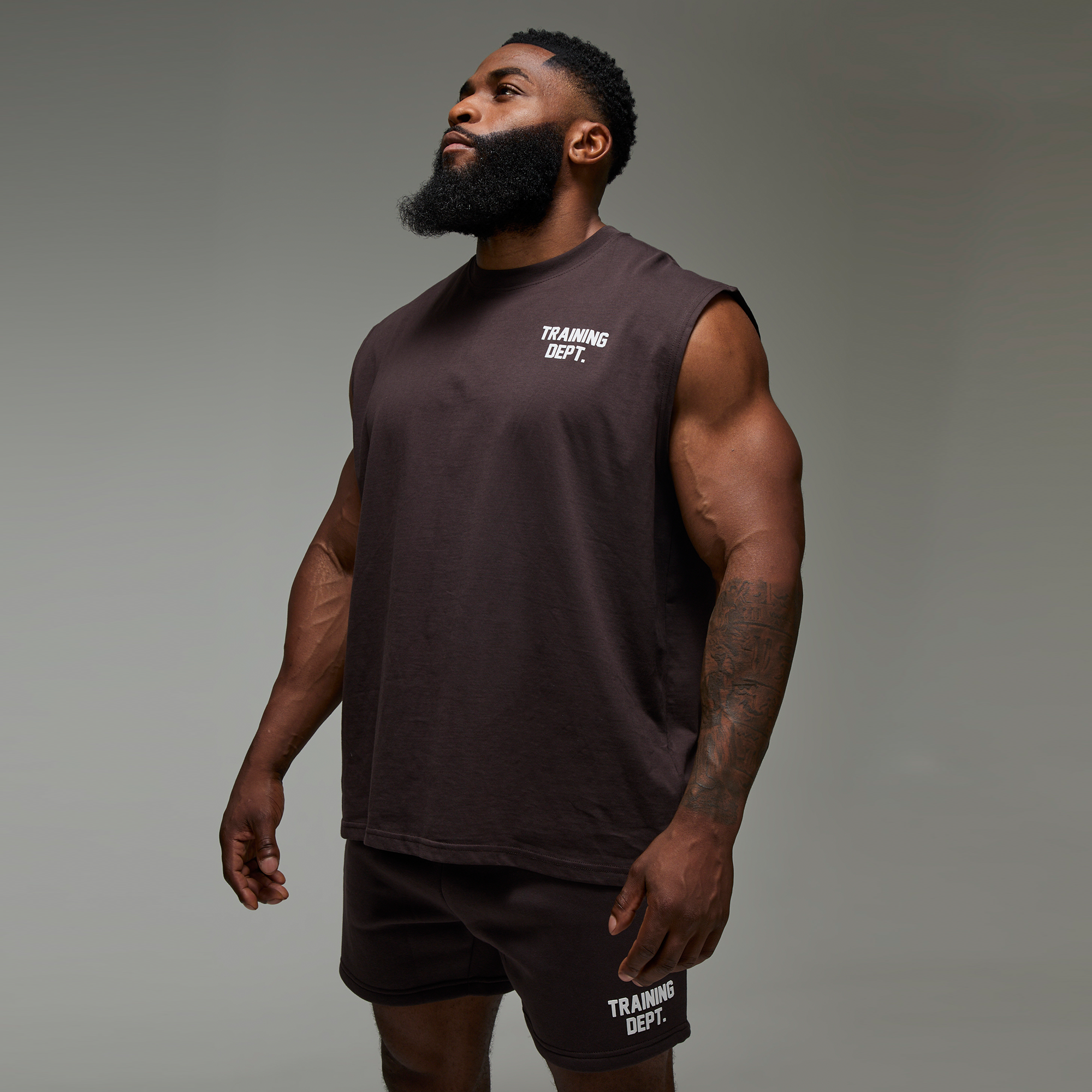 BOOHOOMAN Training Dept Oversized Tank