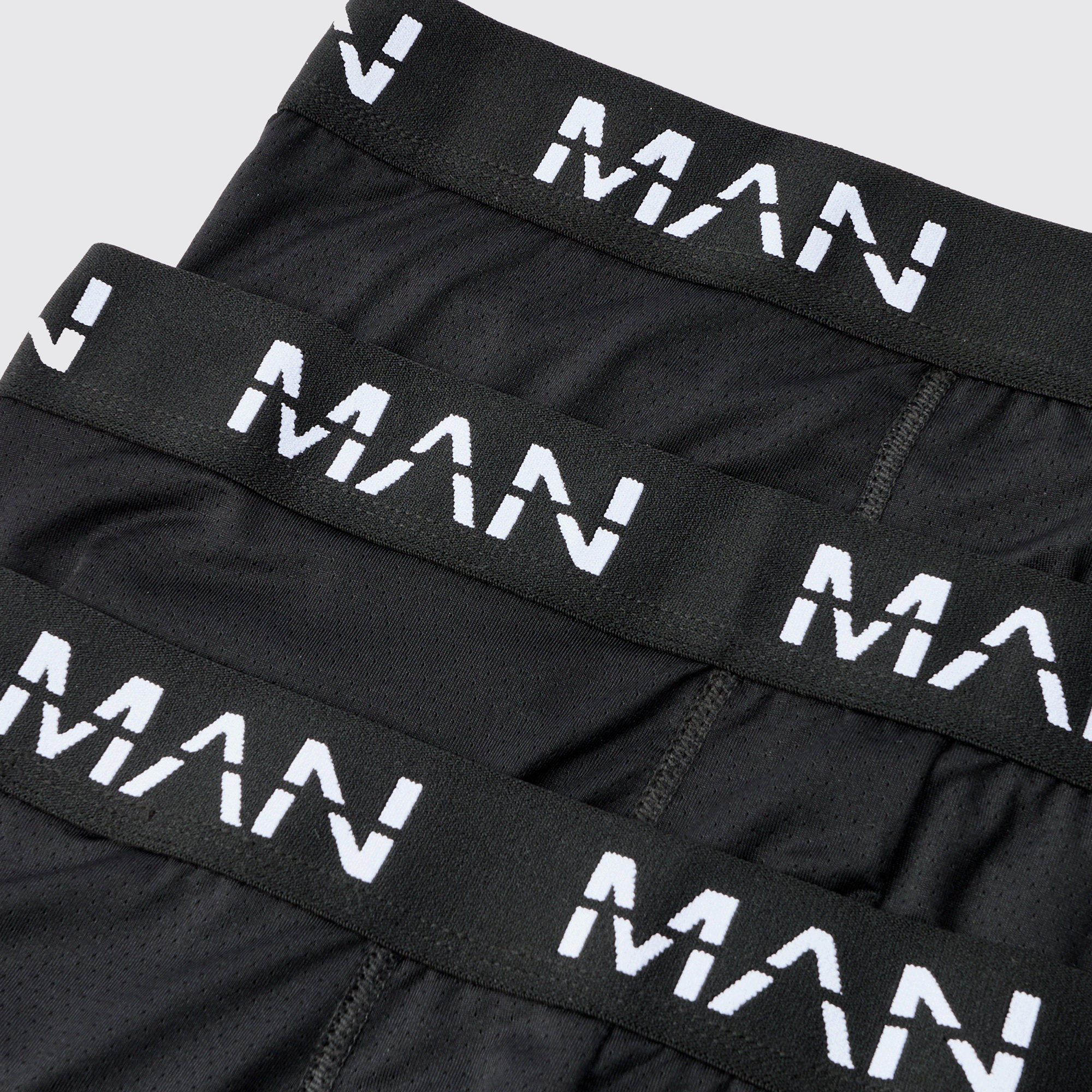 BOOHOOMAN Man Active Performance 3 Pack Boxer