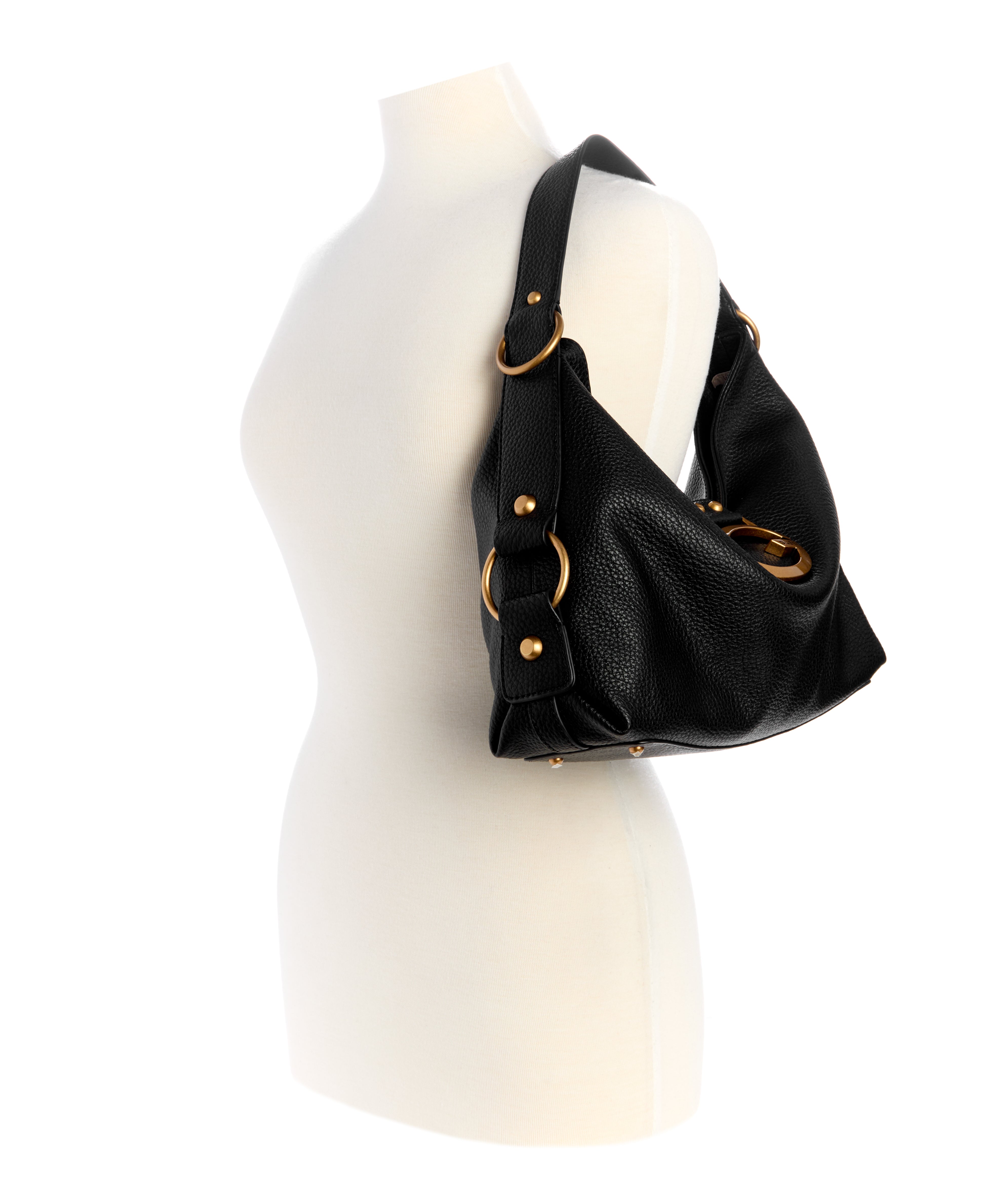 GUESS Black Camden Shoulder Bag