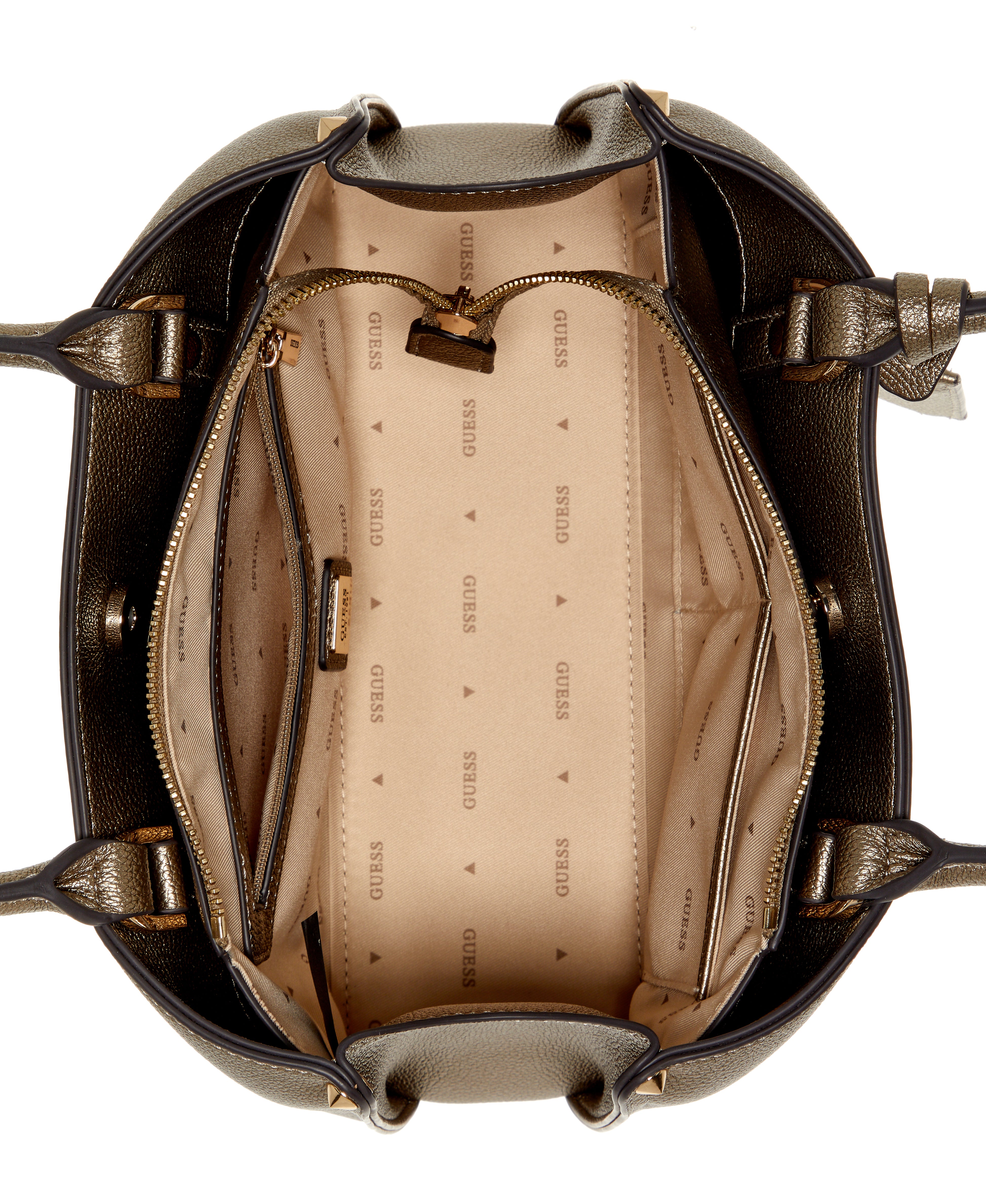 GUESS Meridian II Shoulder Satchel Bag