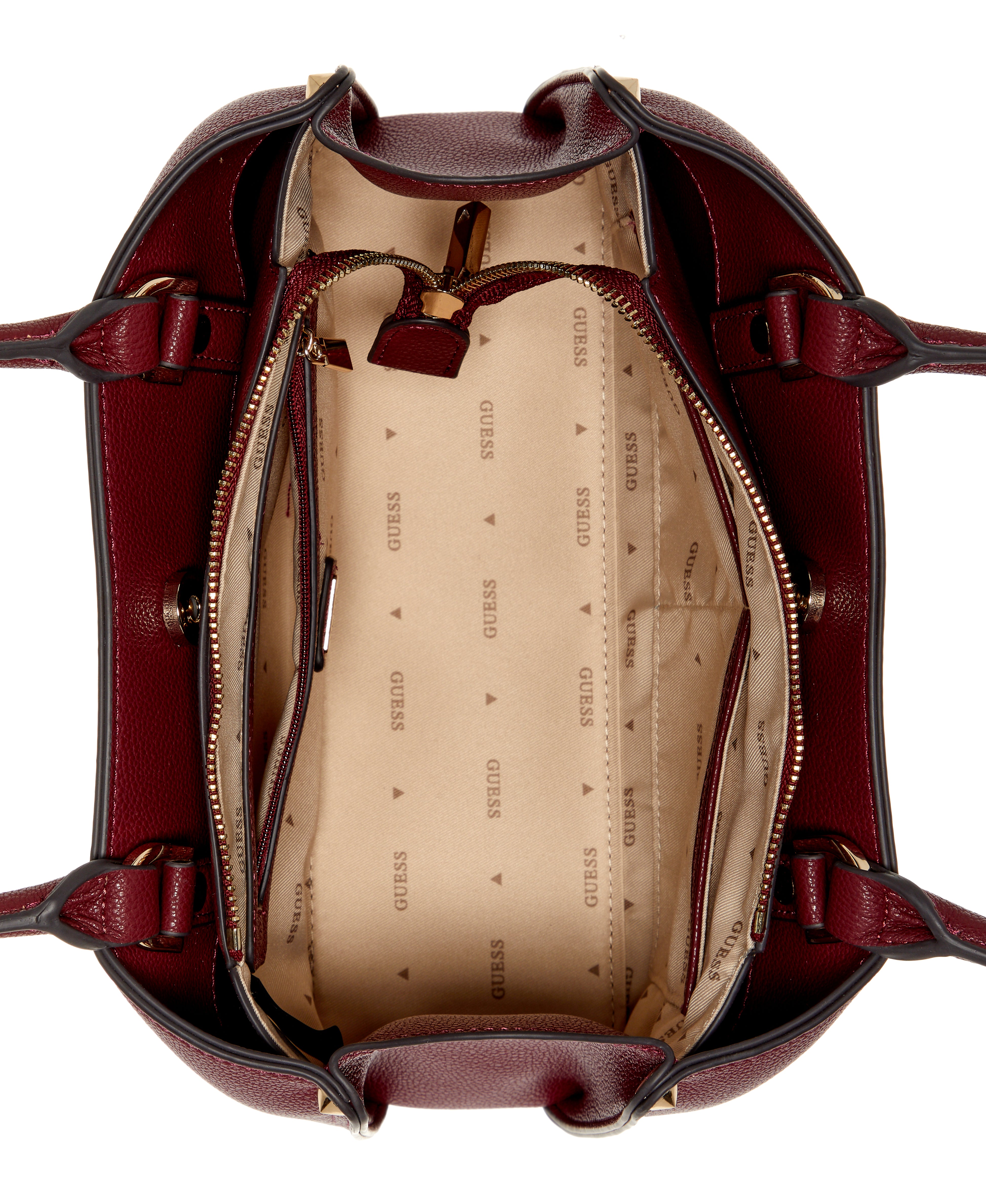 GUESS Meridian II Shoulder Satchel Bag