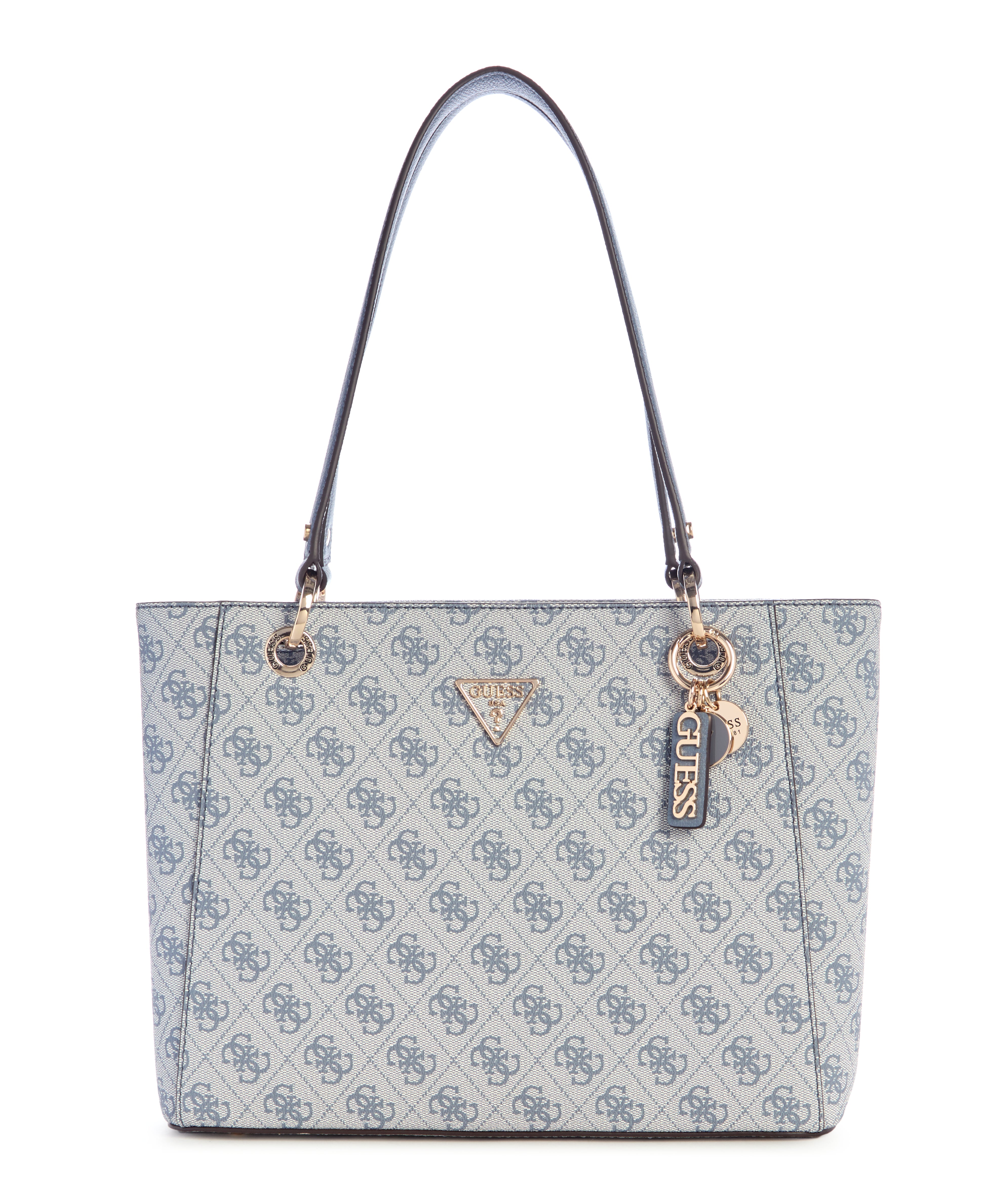 GUESS Blue Logo Noelle II Small Tote bag