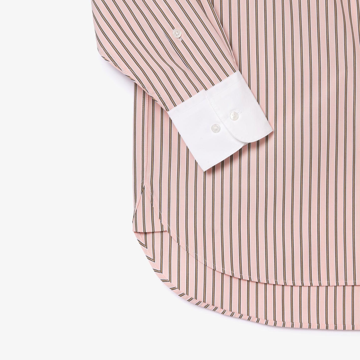 Lacoste Women's Regular Fit Contrast Collar Poplin Shirt - Lacoste Apparel THE MIX