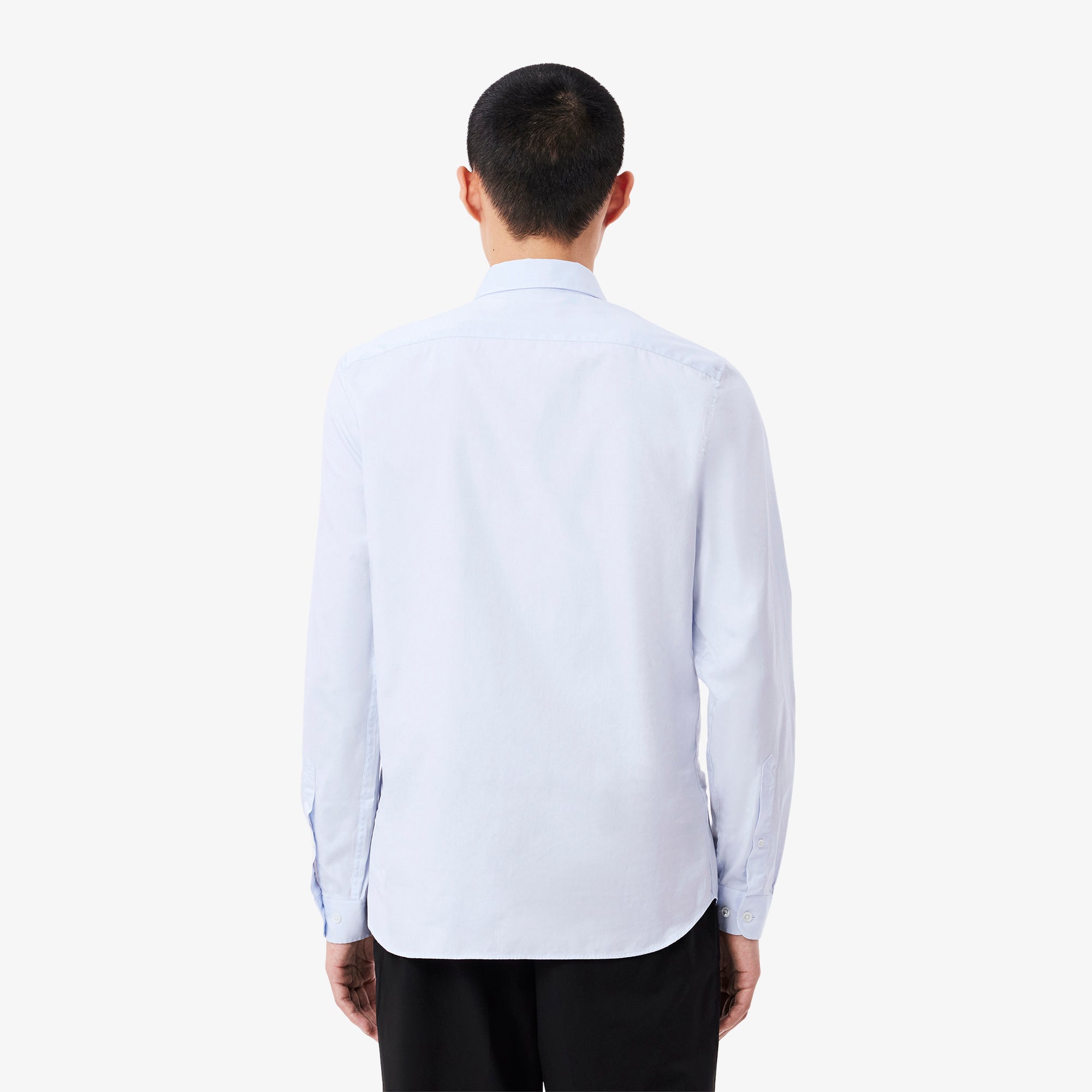LACOSTE Men's Slim Fit Premium Cotton Shirt
