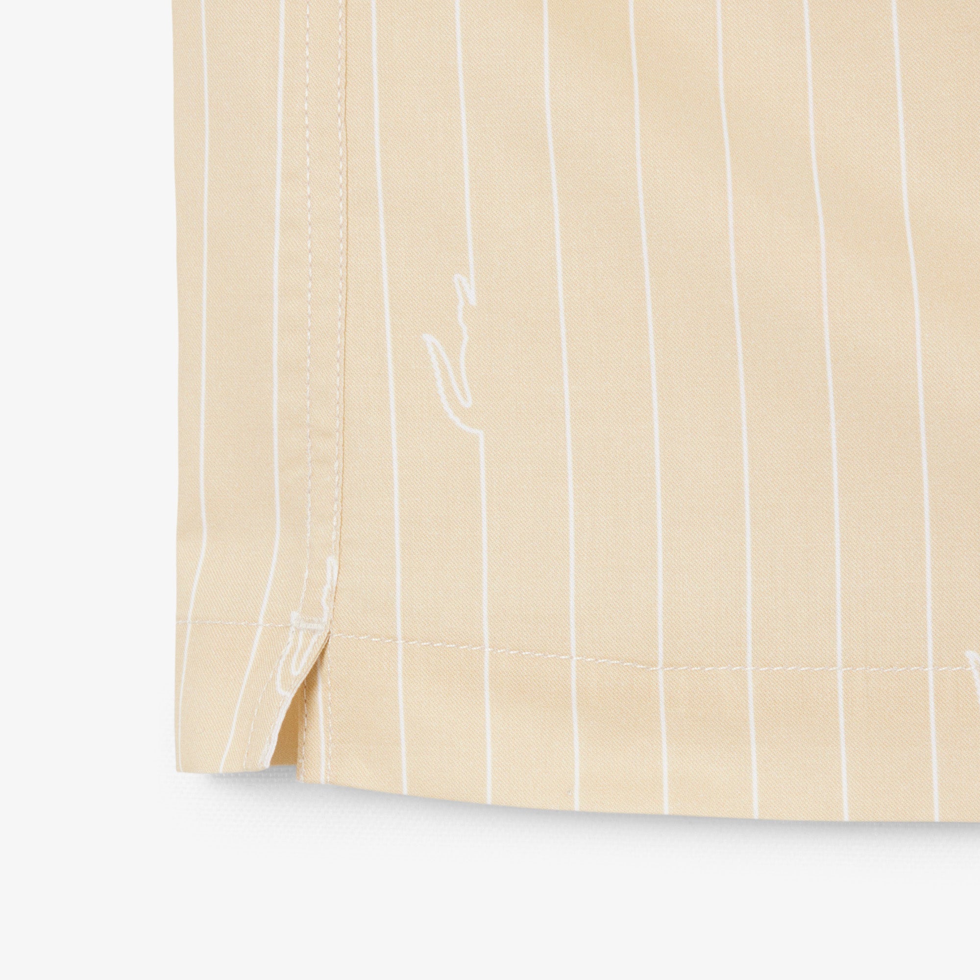LACOSTE Men Relaxed Fit Print Twill Shirt