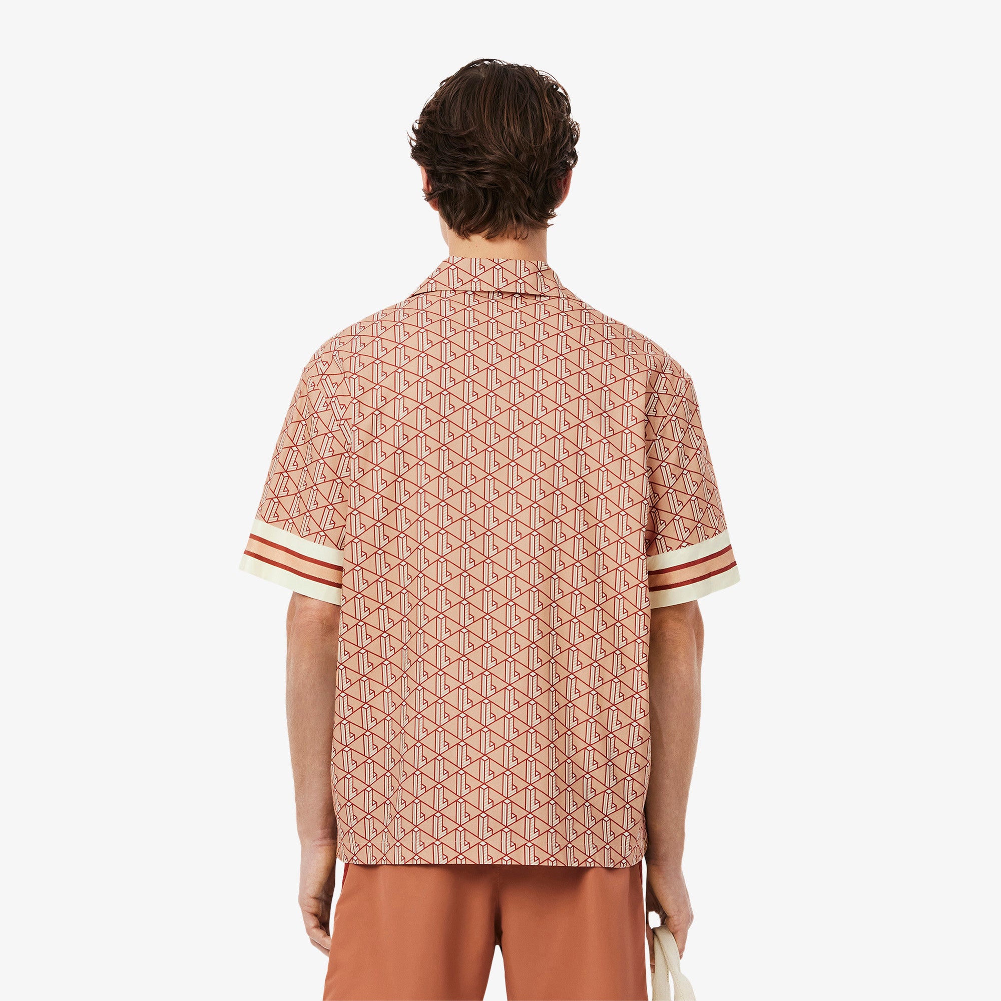 Lacoste Men Straight Cut Monogram Shirt