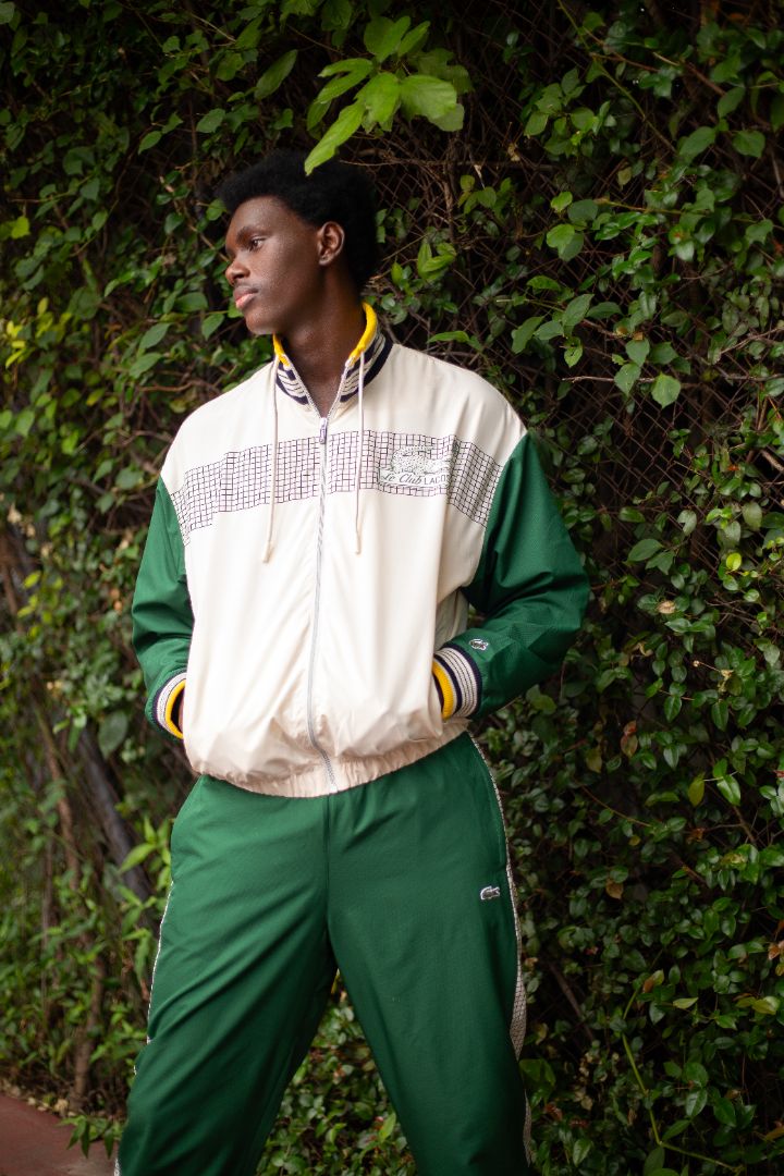 Men’s Lacoste Recycled Polyester Track Jacket
