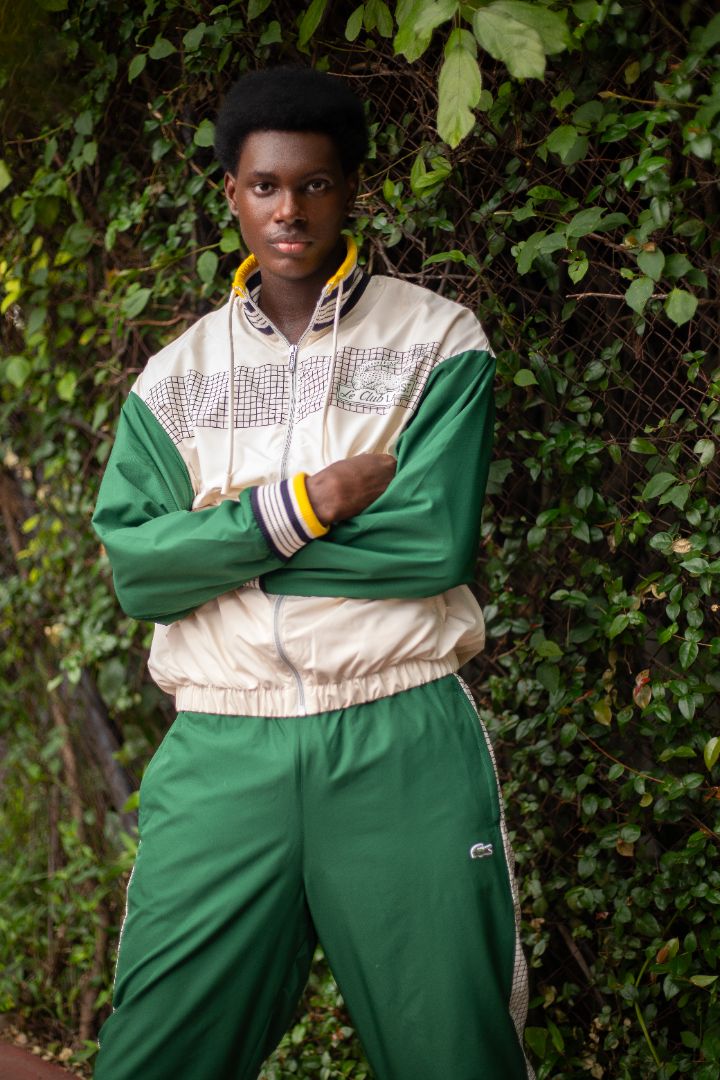 Men’s Lacoste Recycled Polyester Track Jacket