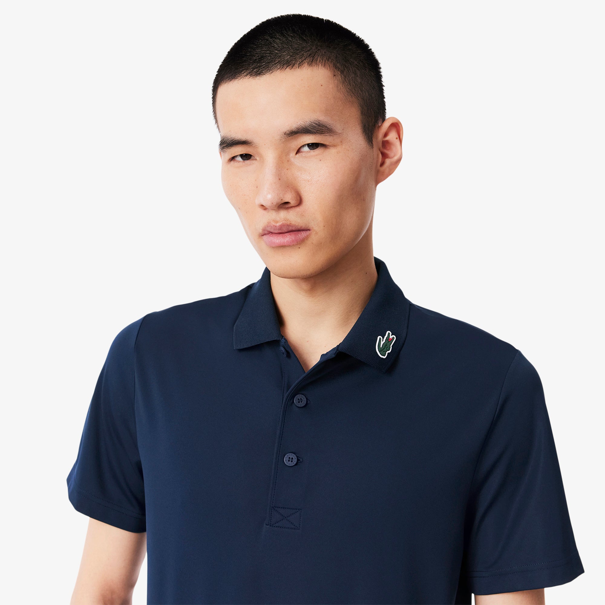 LACOSTE Men's Regular Fit Uv Protect Golf Polo Shirt