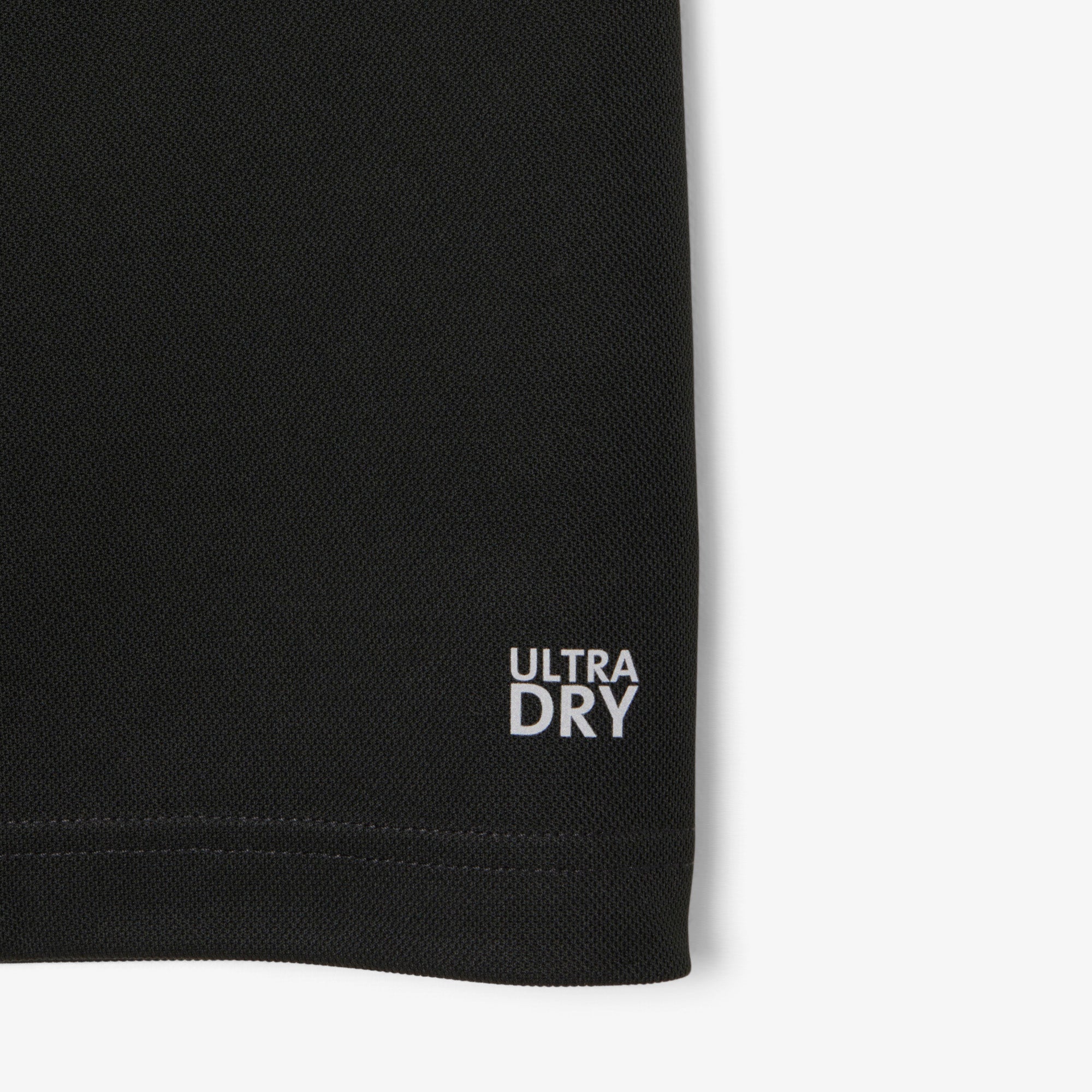 LACOSTE Ultra Dry Branded Stripe Tennis Polo Shirt