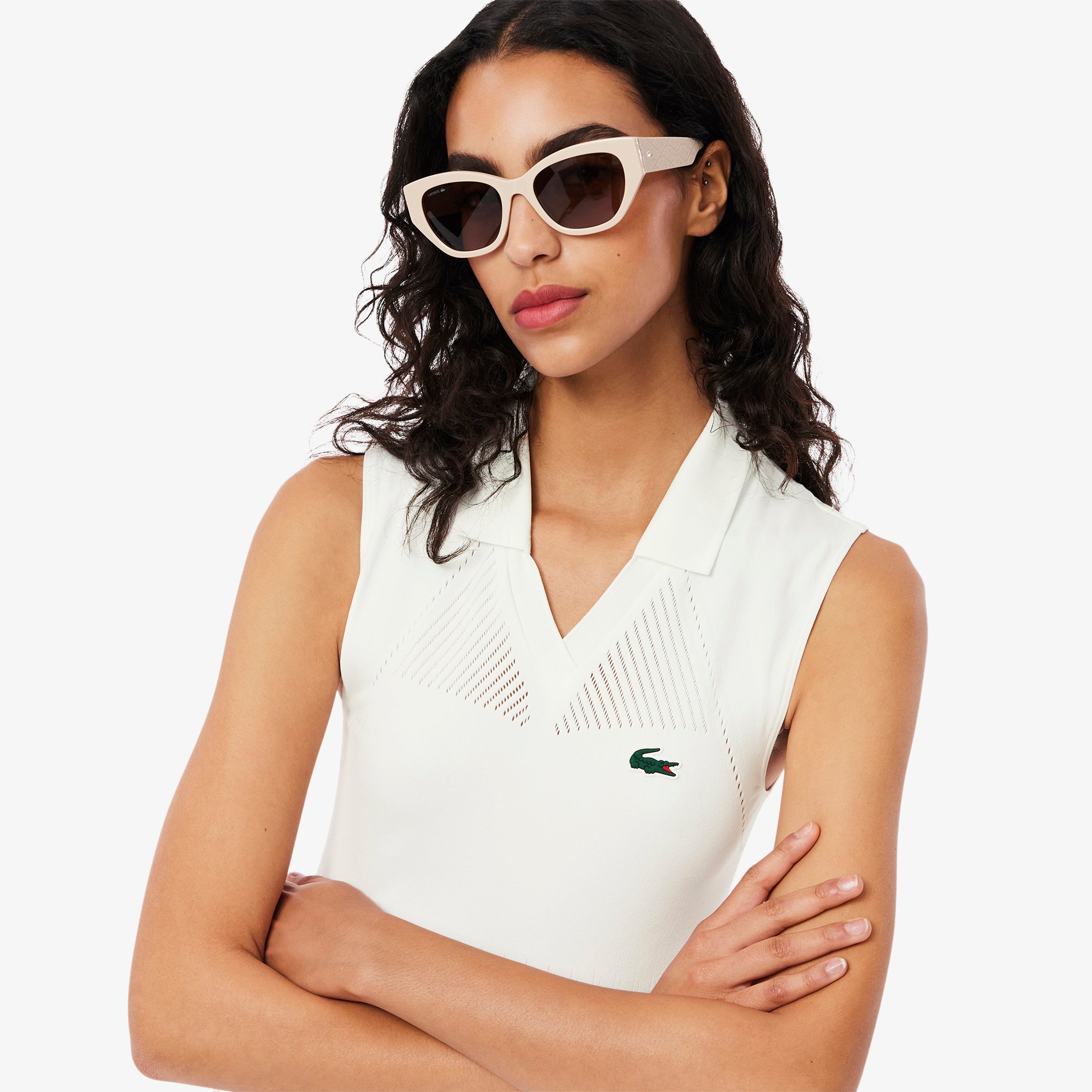 LACOSTE Women's Stretch Tennis Dress & Shorts