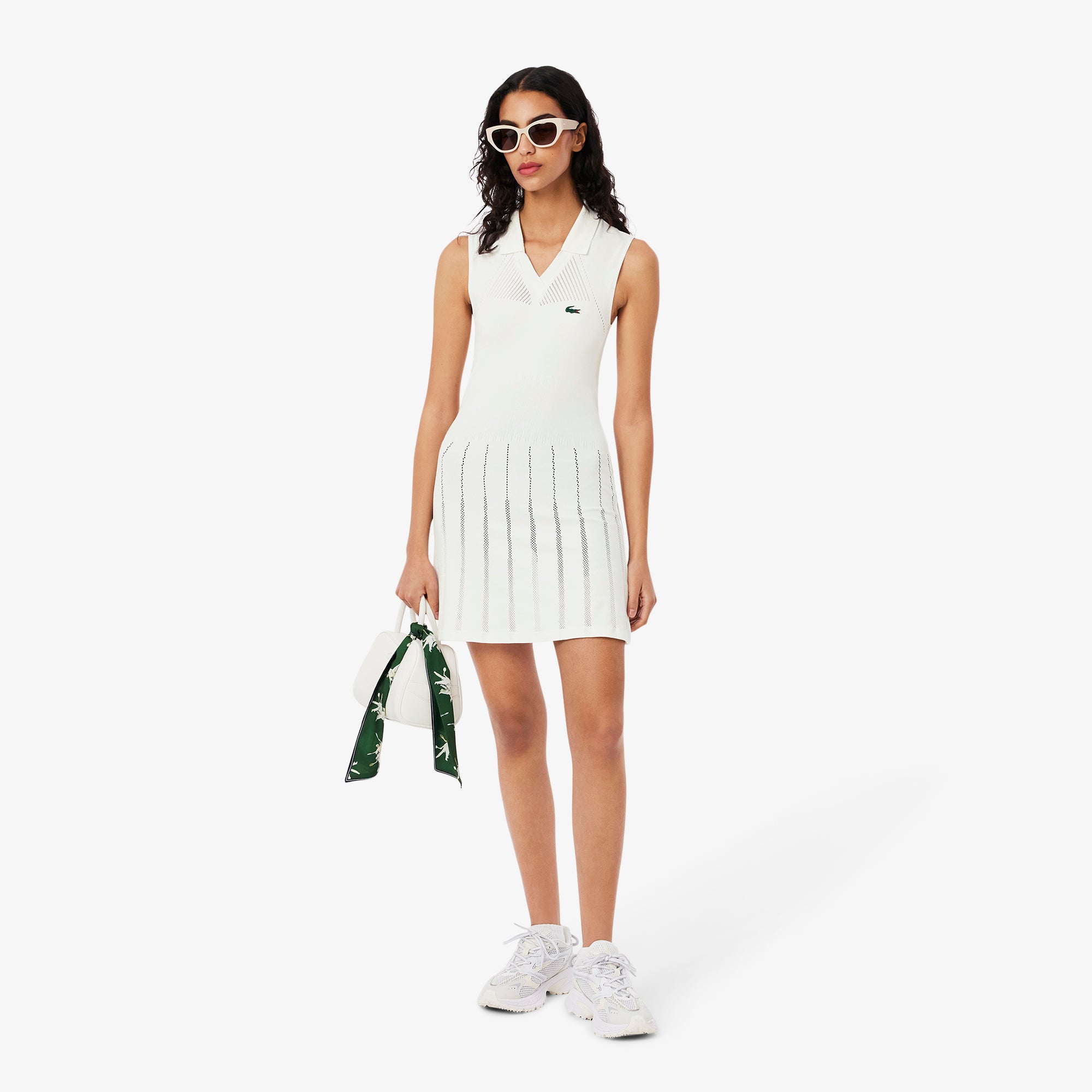 LACOSTE Women's Stretch Tennis Dress & Shorts
