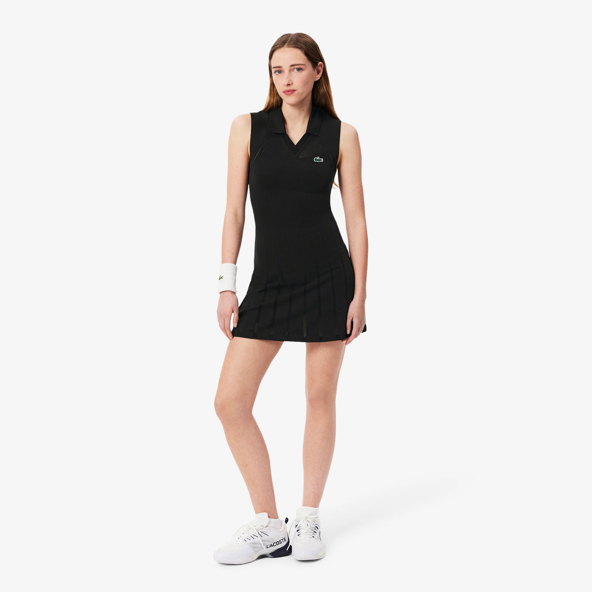 LACOSTE Women's Stretch Tennis Dress & Shorts