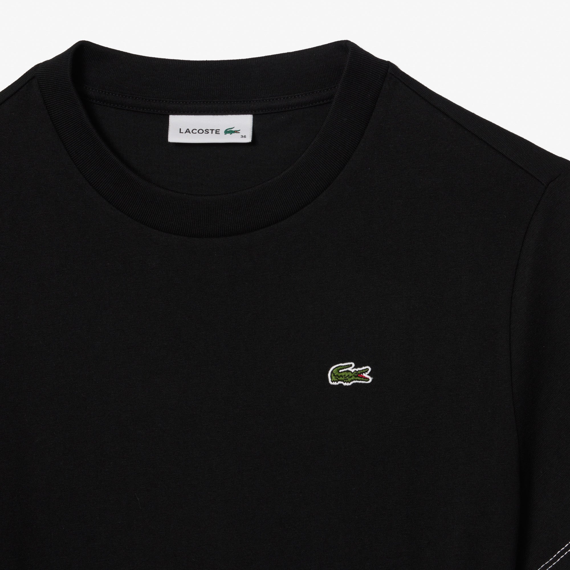 Lacoste Oversized Cotton Short-Sleeved Dress